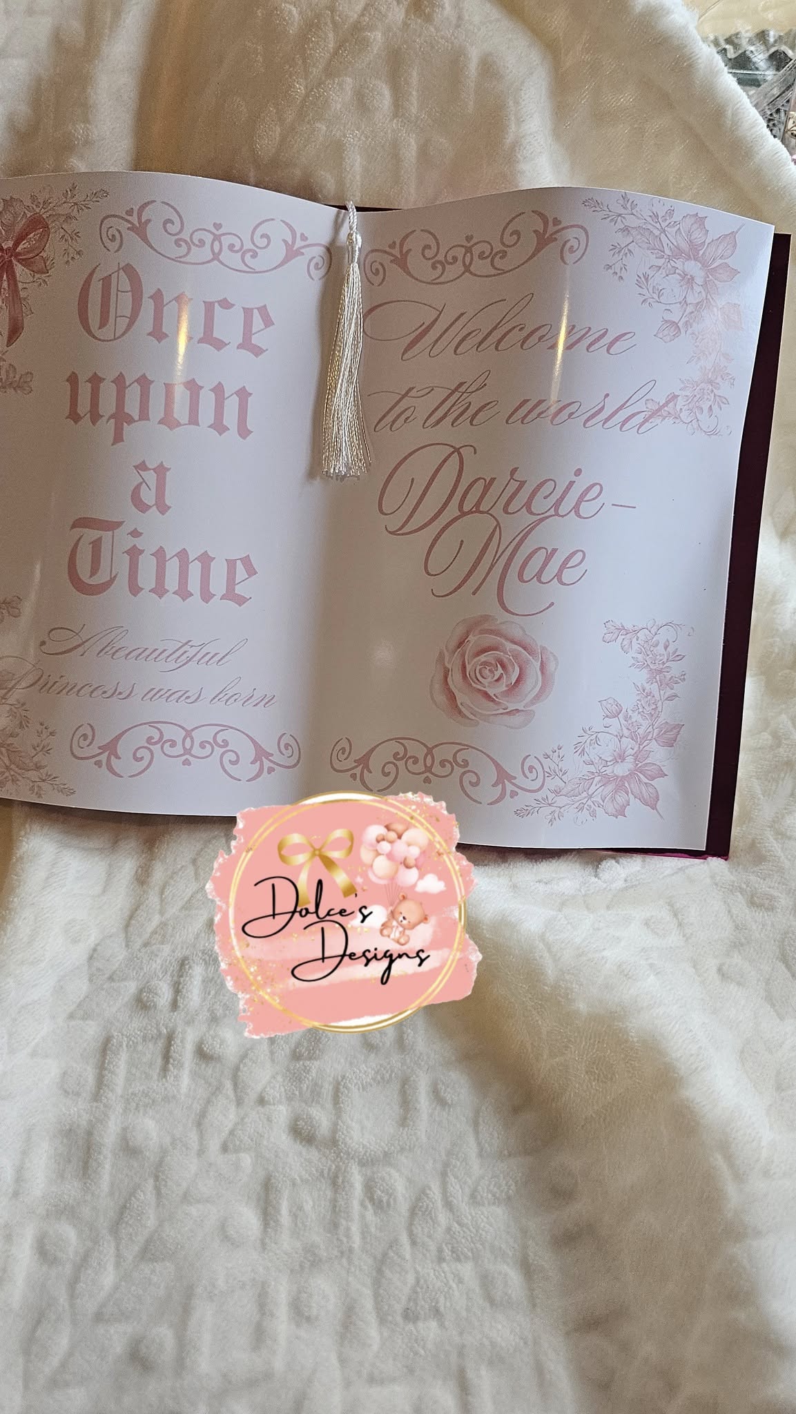 Welcome to the World - Book Prop