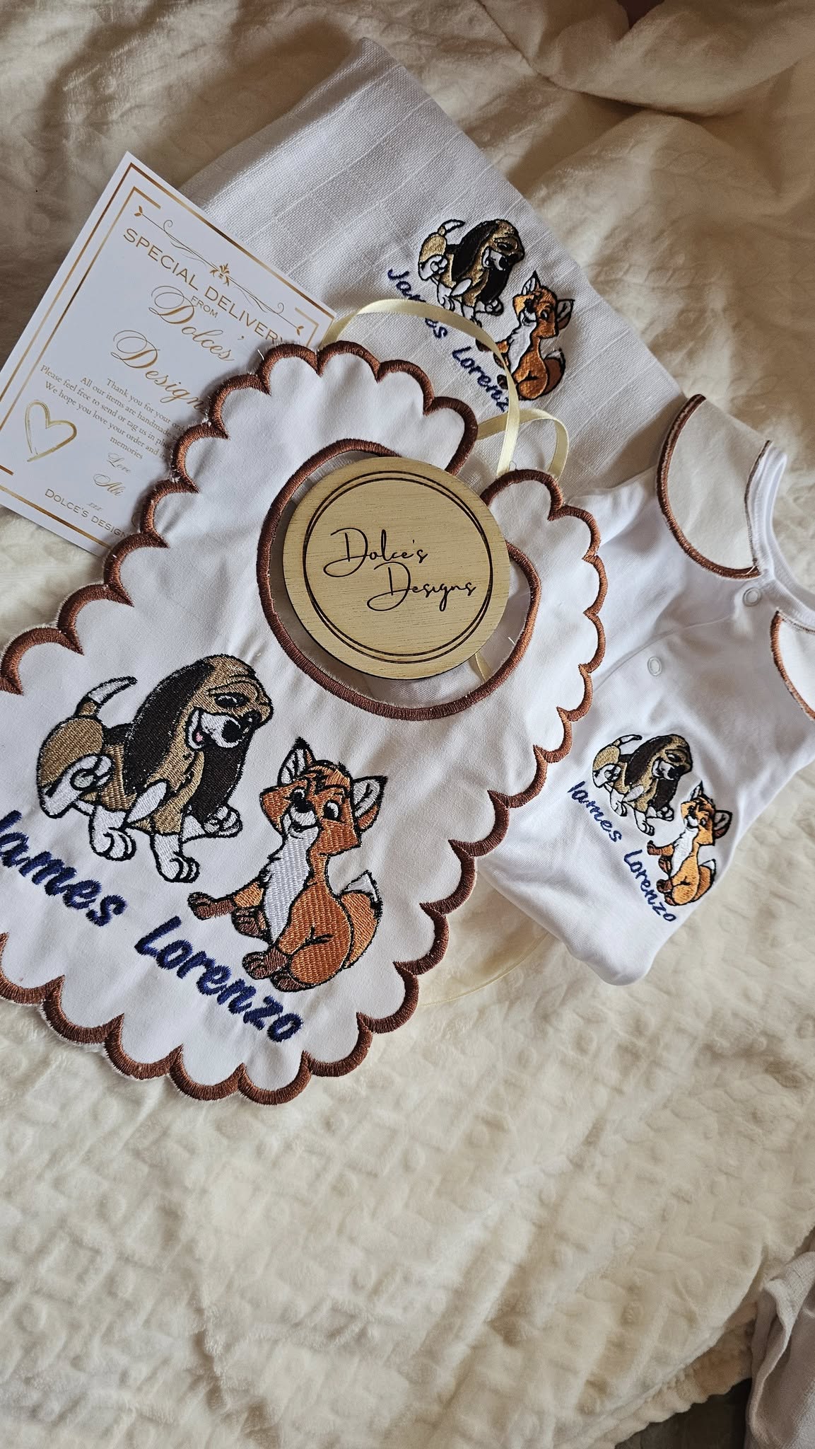 Fox and the Hound 3pc Set