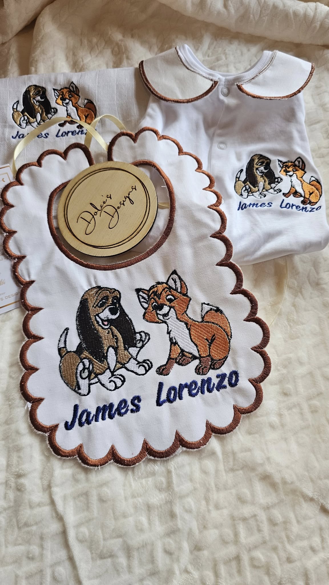 Fox and the Hound 3pc Set