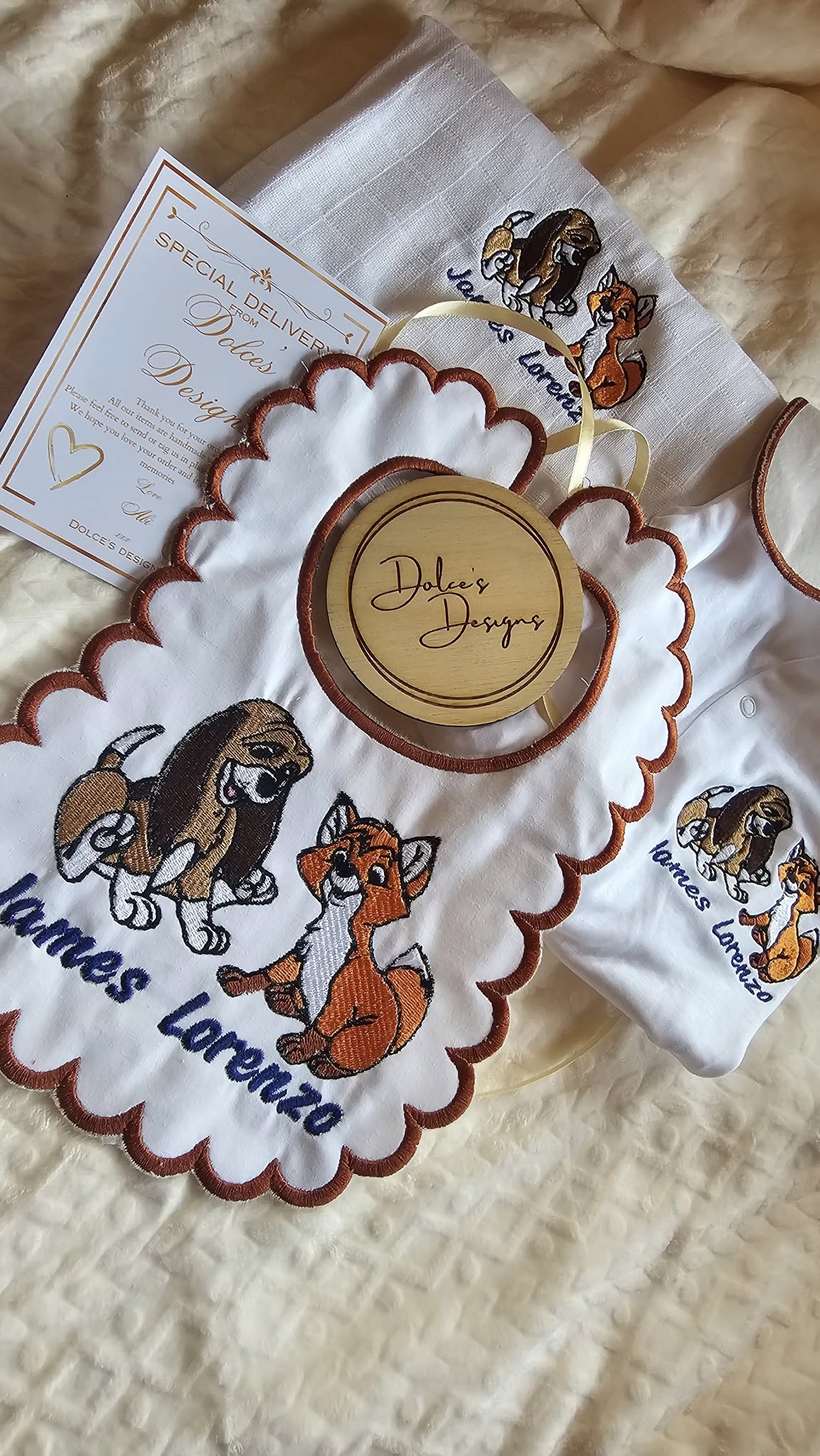 Fox and the Hound 3pc Set