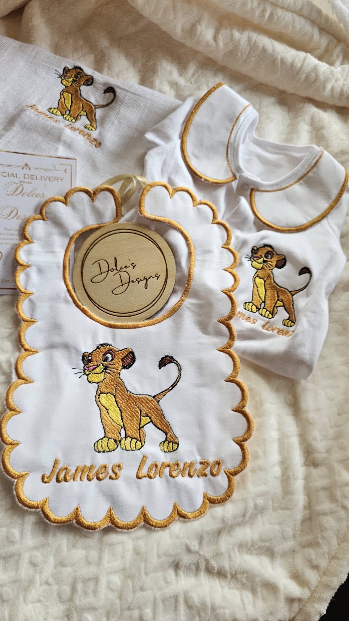 Simba 3pc Baby Set