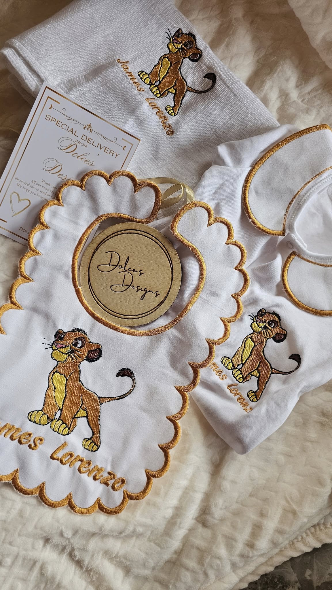 Simba 3pc Baby Set