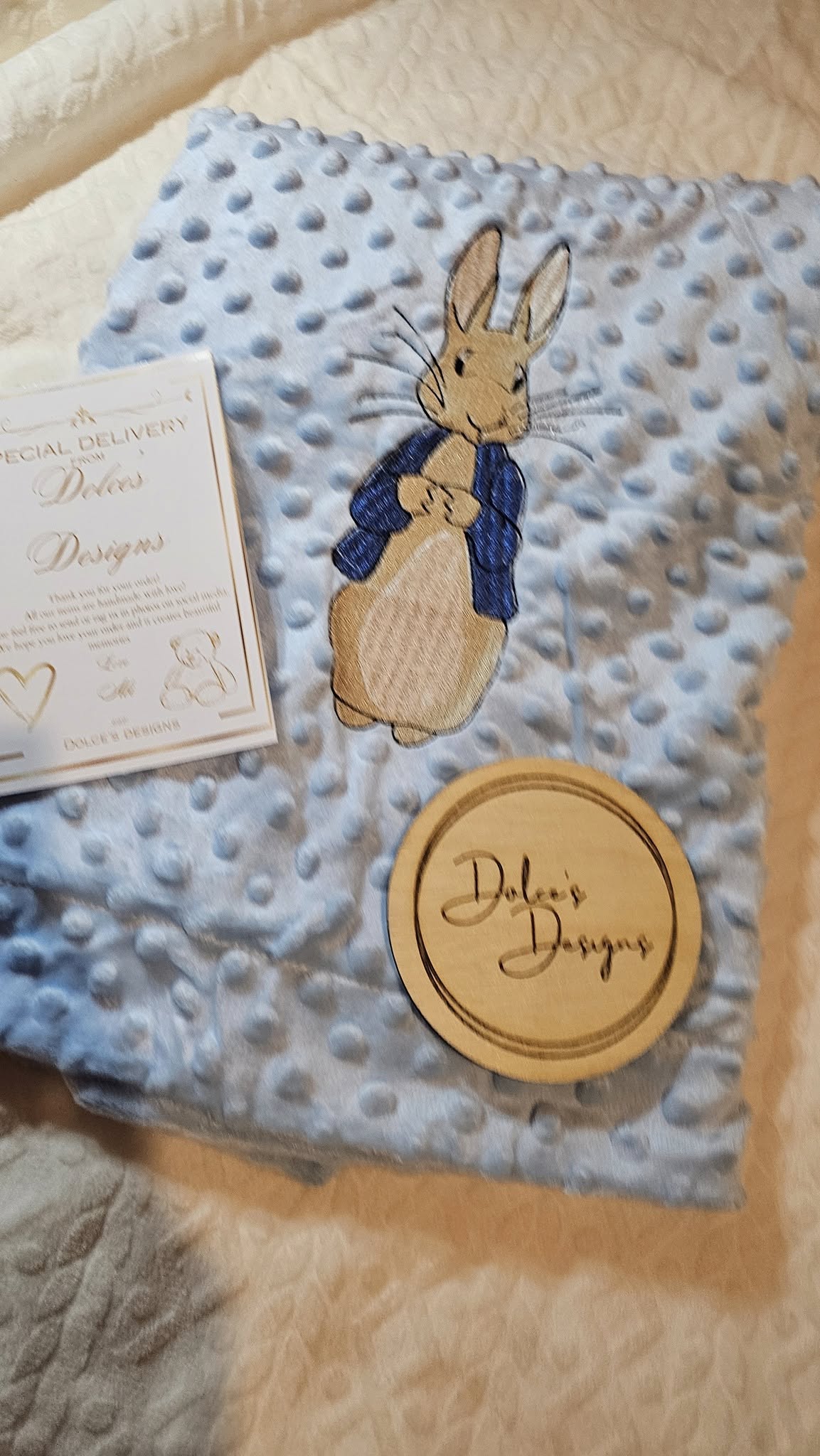 Peter Rabbit Baby Blanket