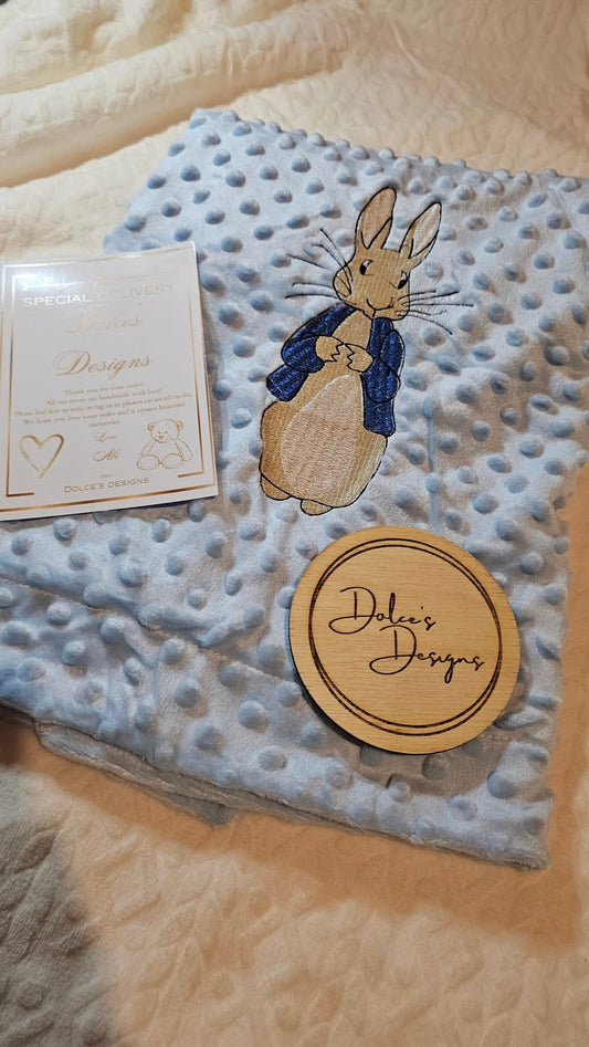 Peter Rabbit Baby Blanket