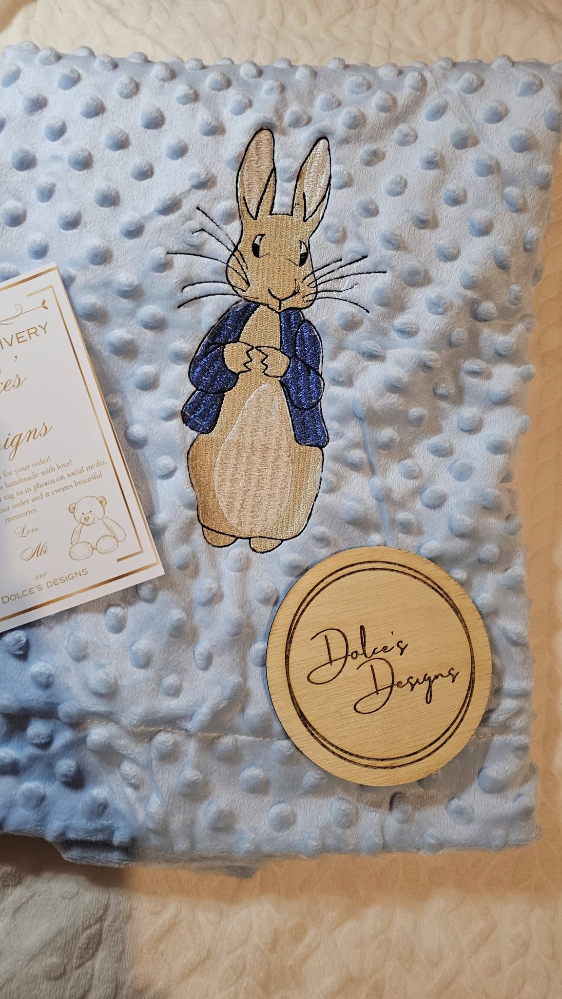 Peter Rabbit Baby Blanket
