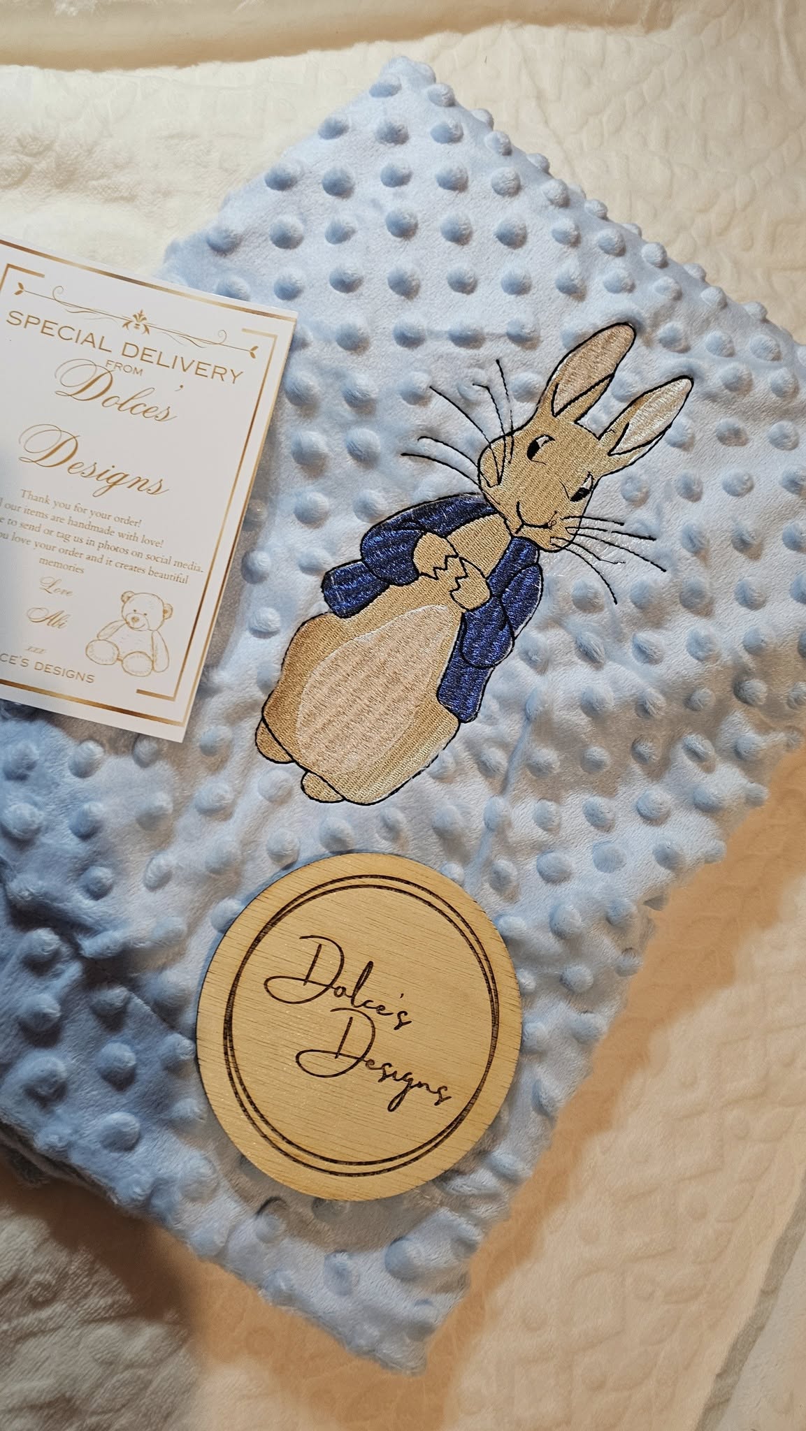 Peter Rabbit Baby Blanket