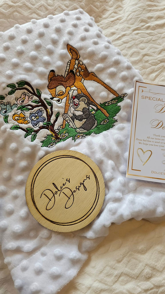 Bambi Baby Blanket