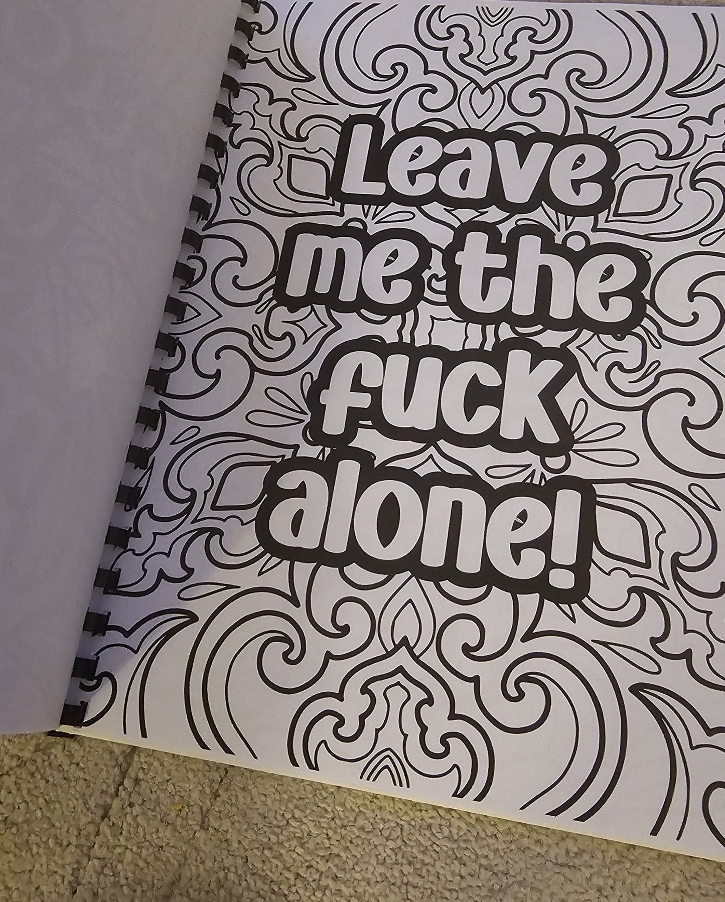 Swearing Colouring Book