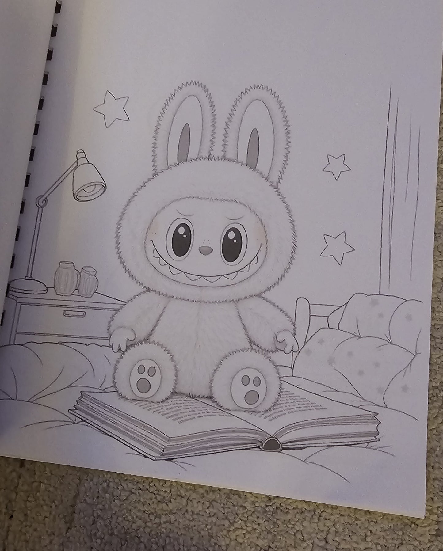 Labubu Colouring Book