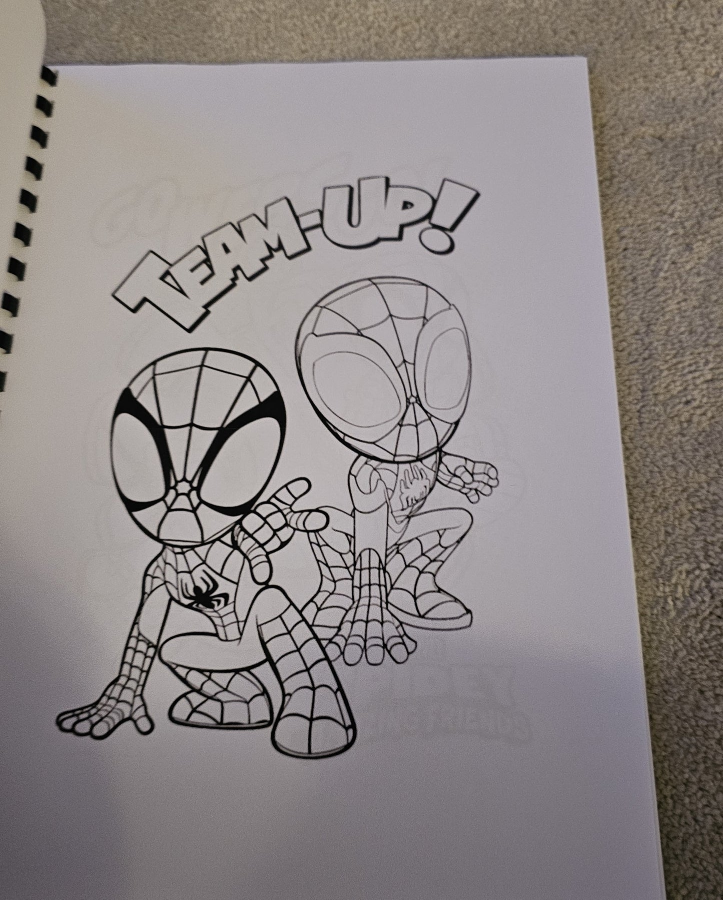 Spiderman Colouring Book