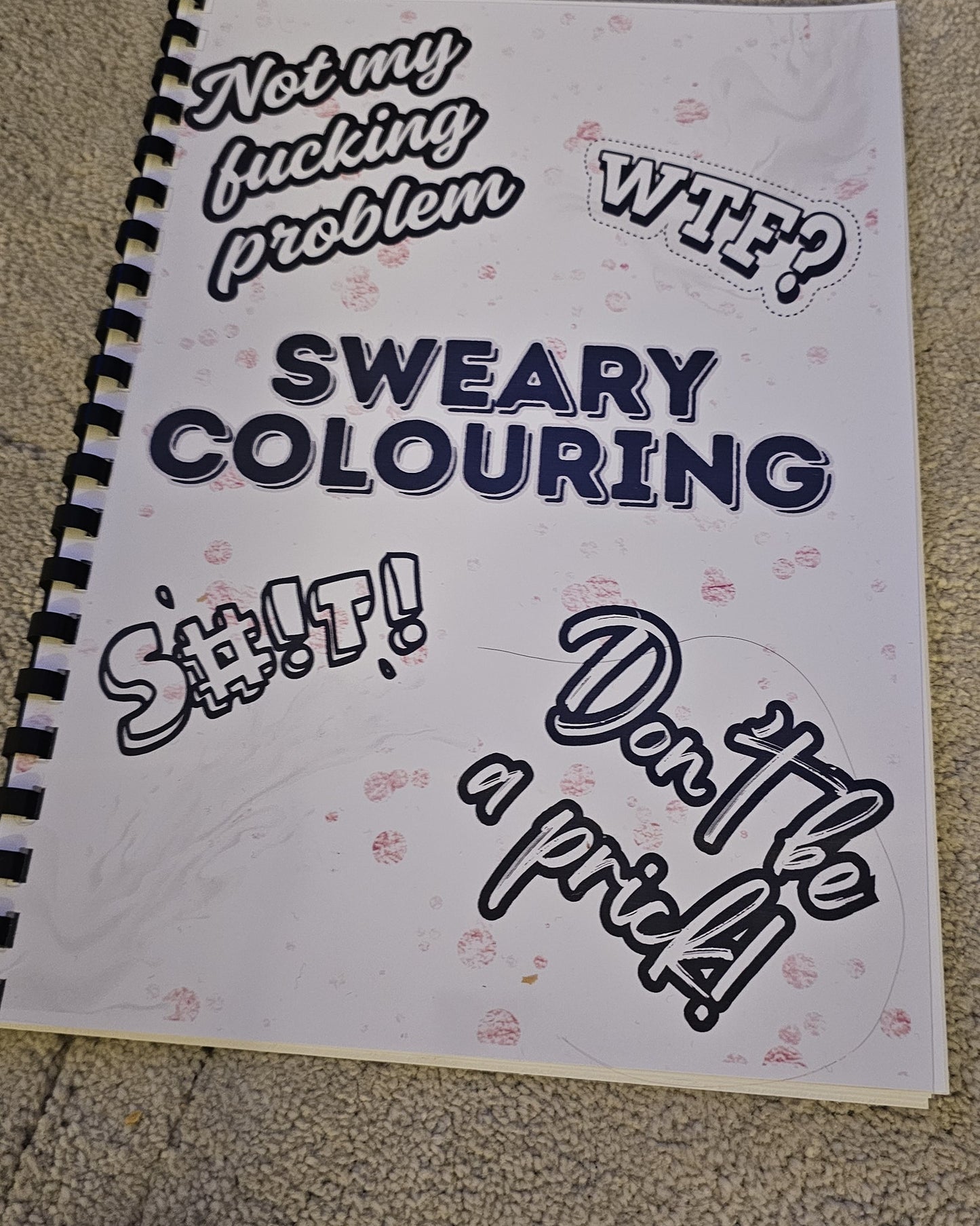 Swearing Colouring Book