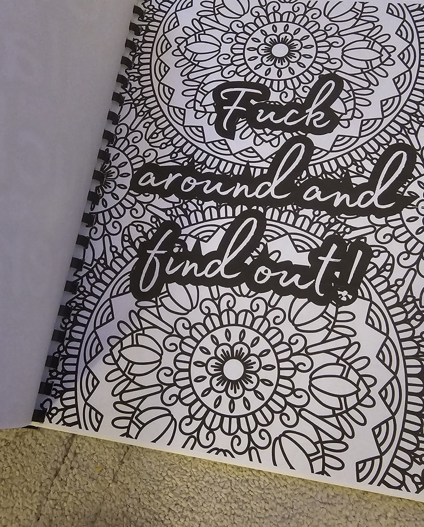 Swearing Colouring Book