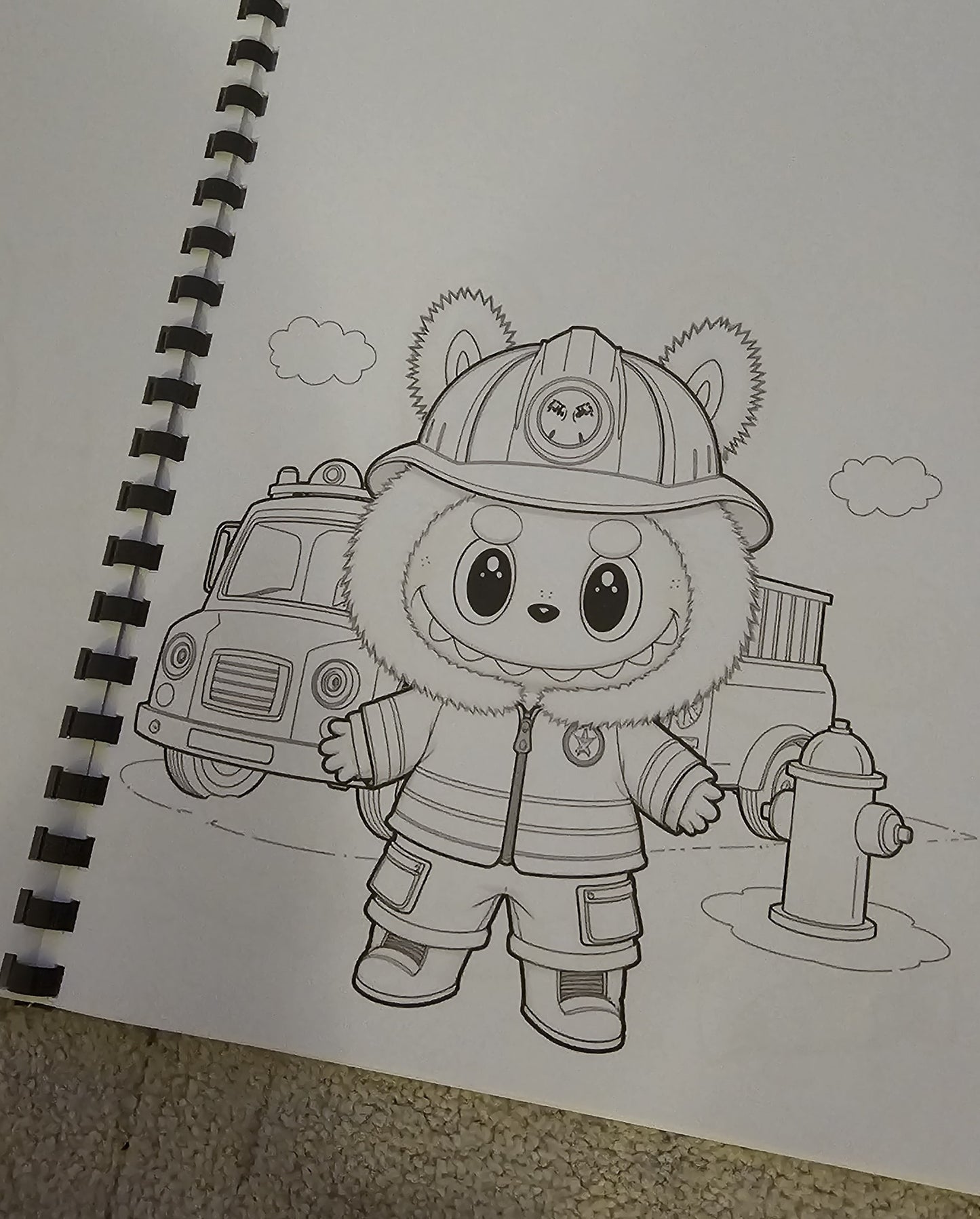 Labubu Colouring Book