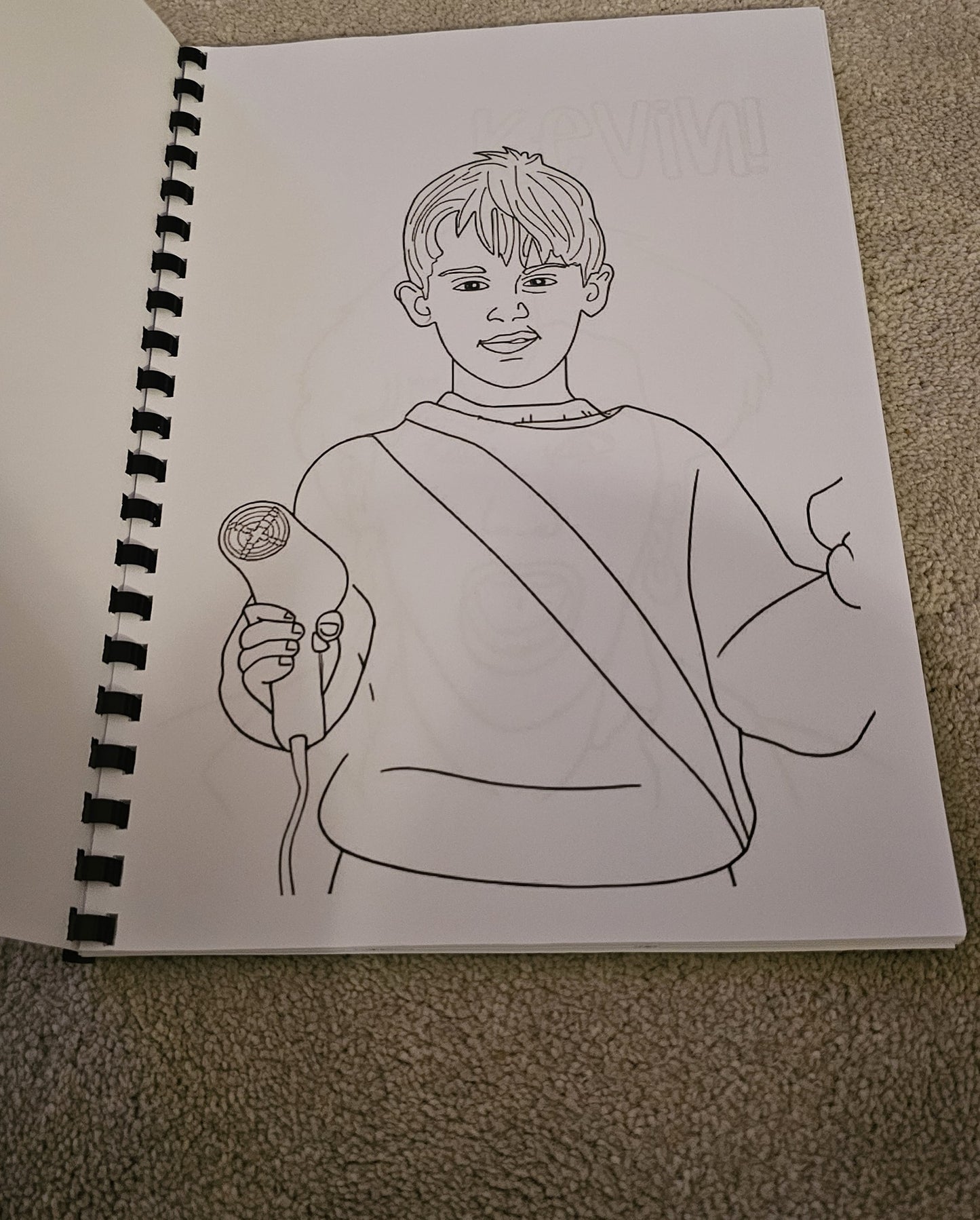 Home Alone Colouring Book