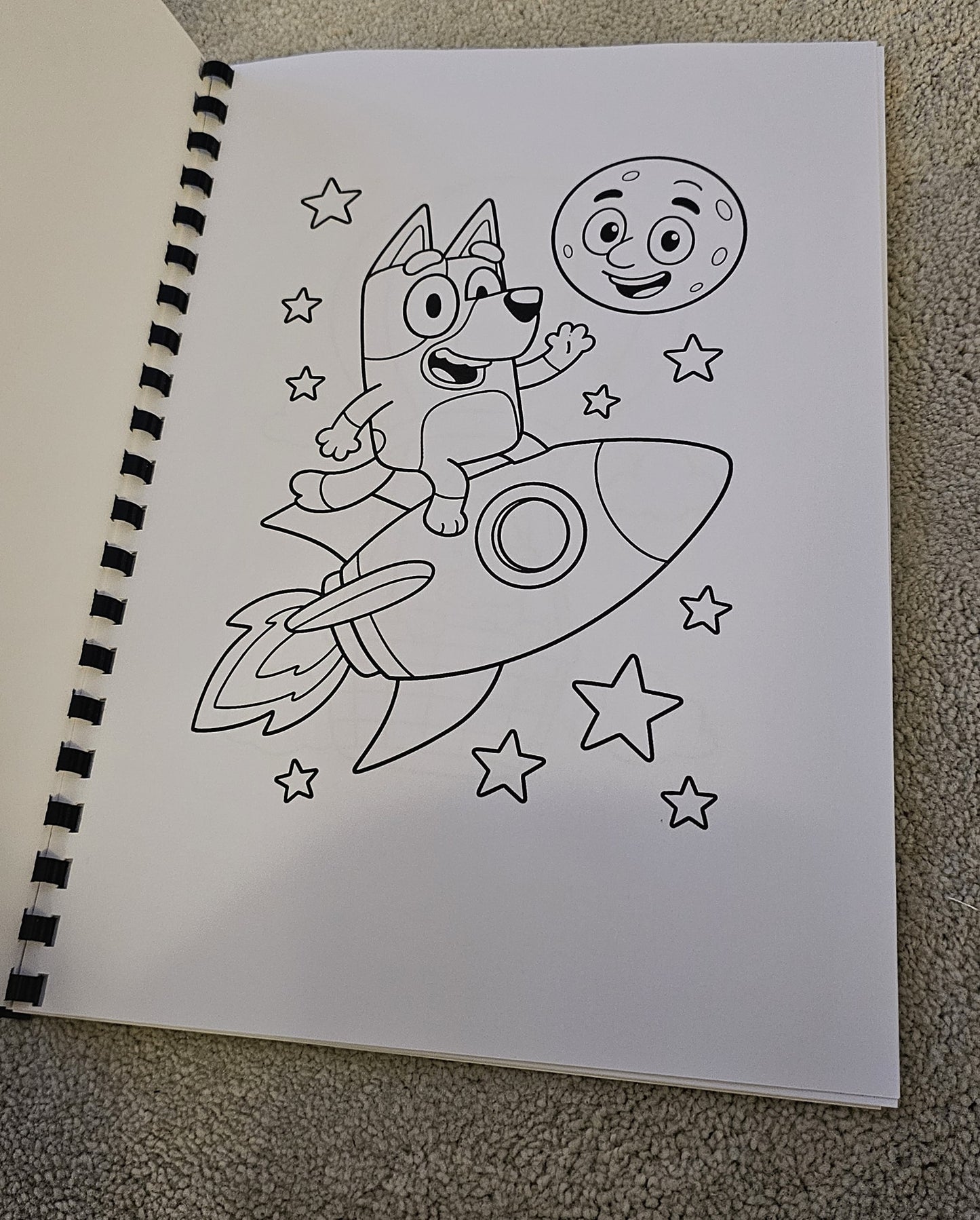 Bluey Colouring Book