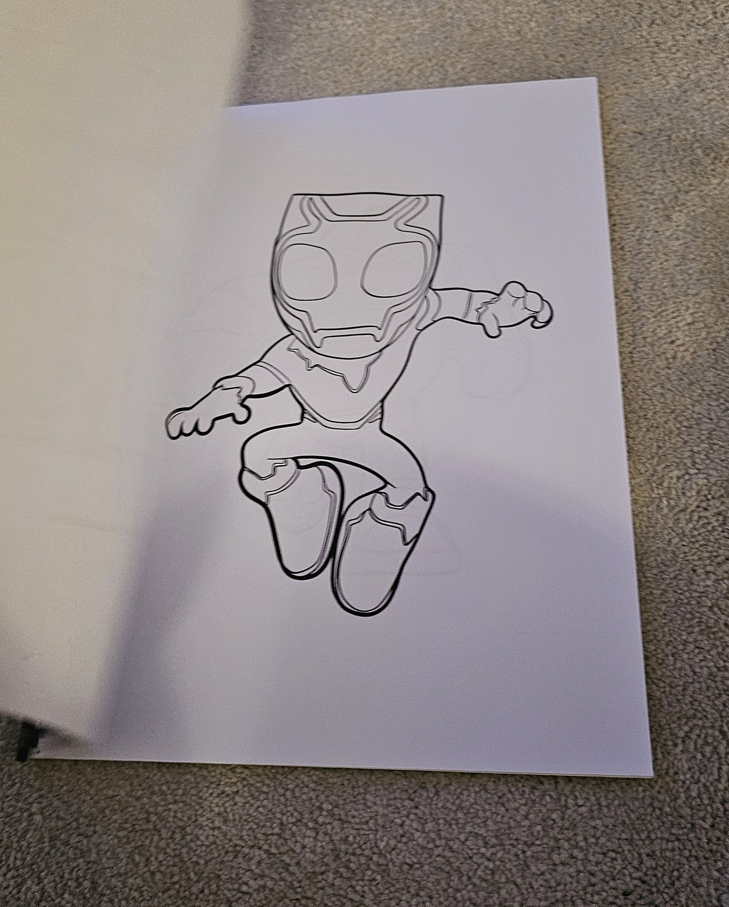 Spiderman Colouring Book
