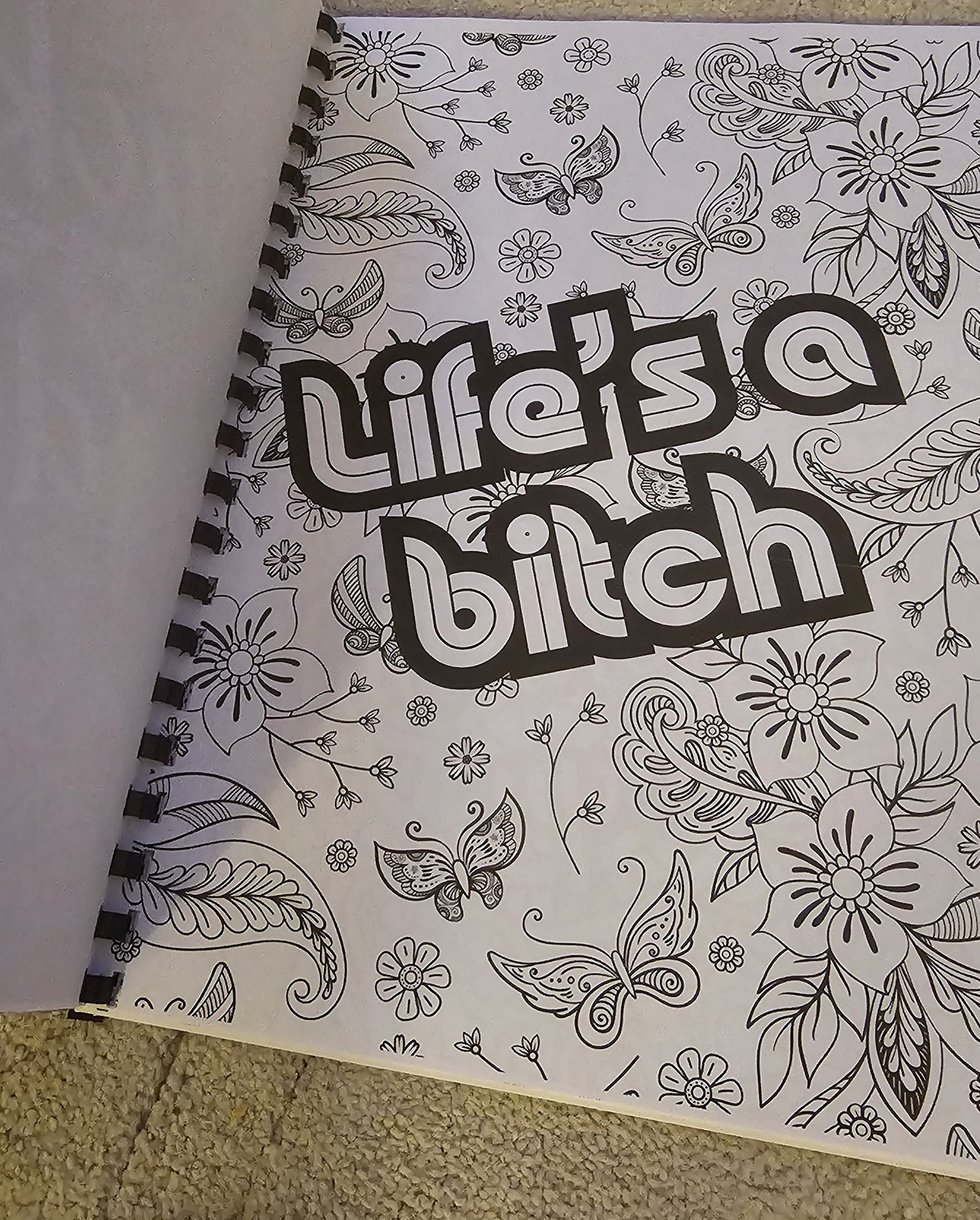 Swearing Colouring Book