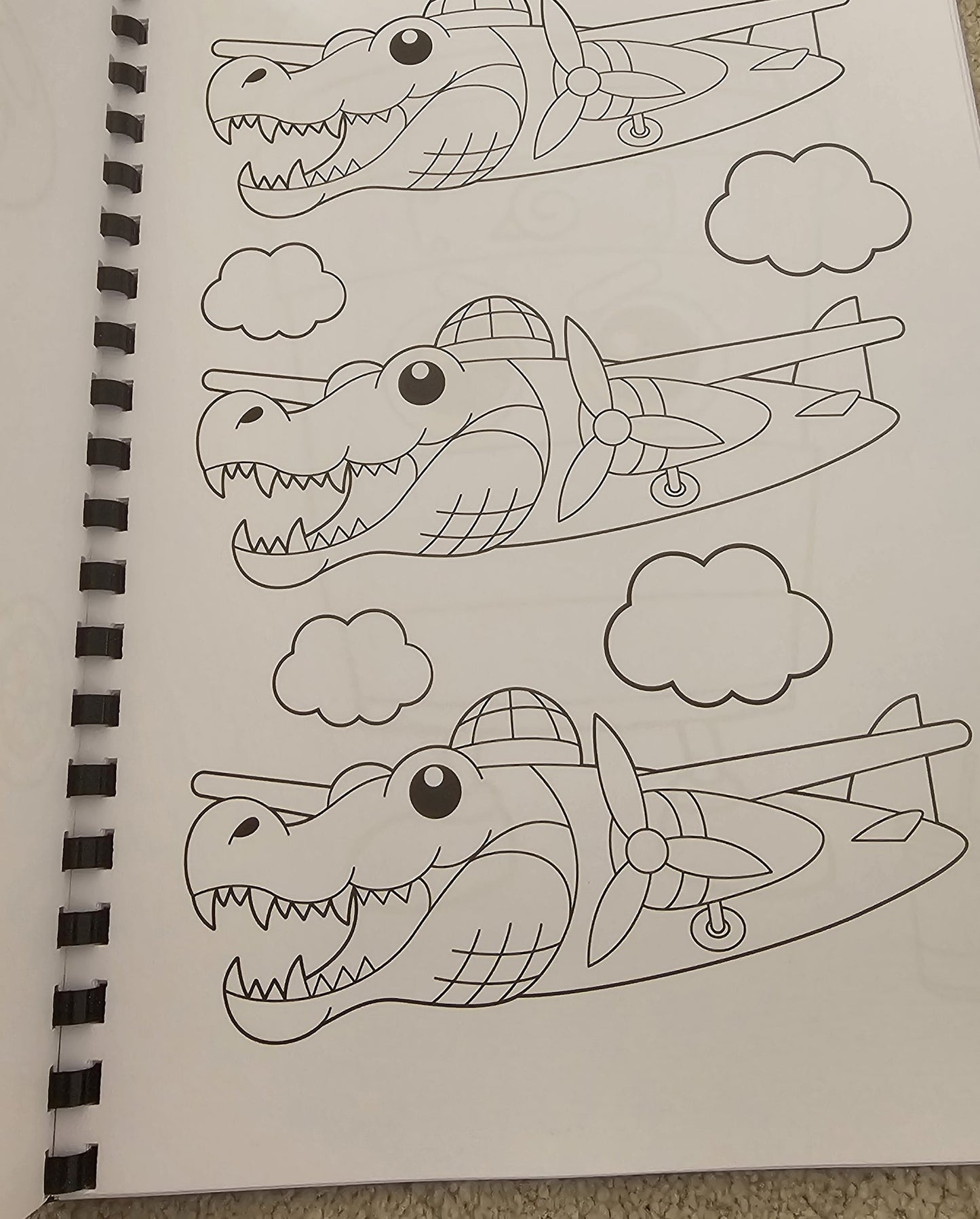 Italian Brainrot Colouring Book