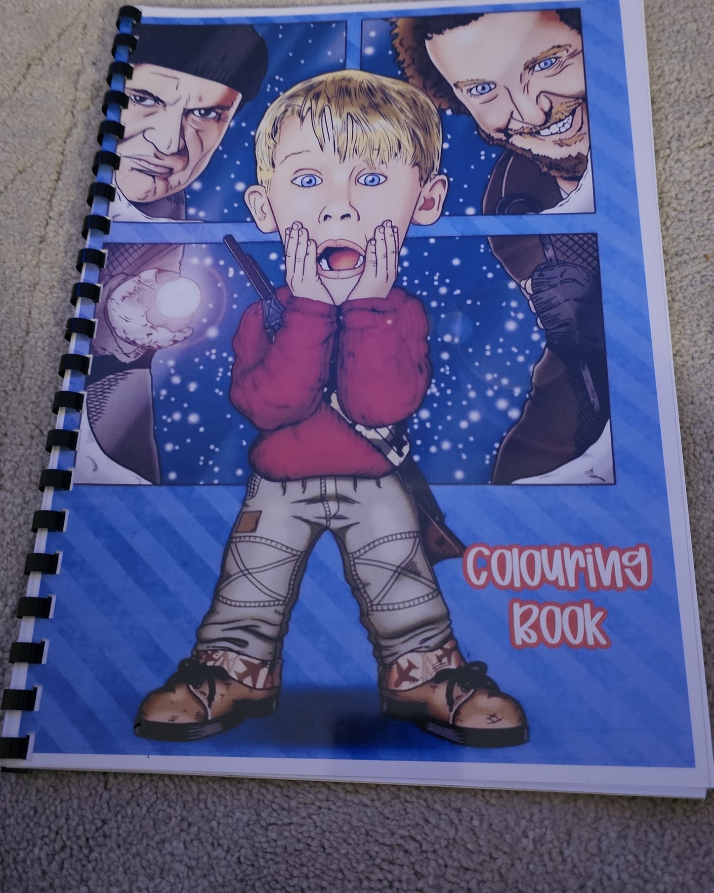 Home Alone Colouring Book