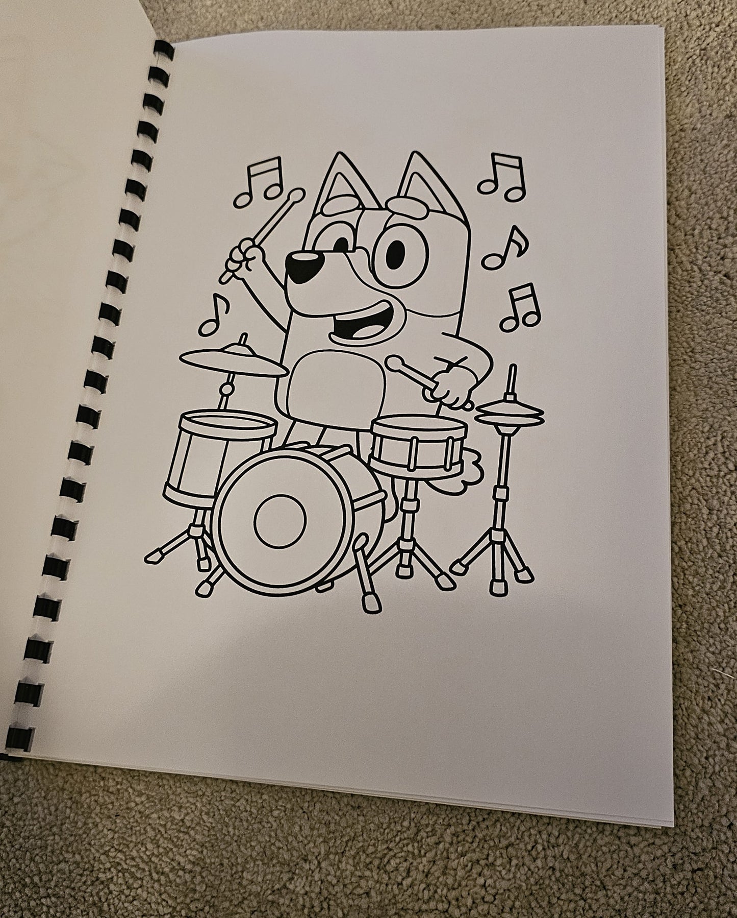 Bluey Colouring Book