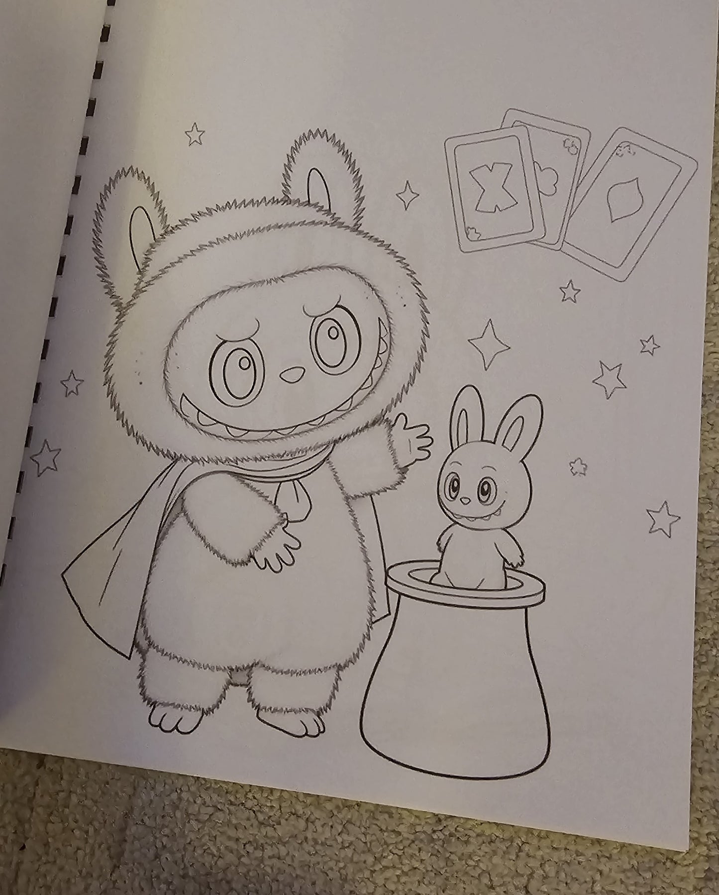 Labubu Colouring Book