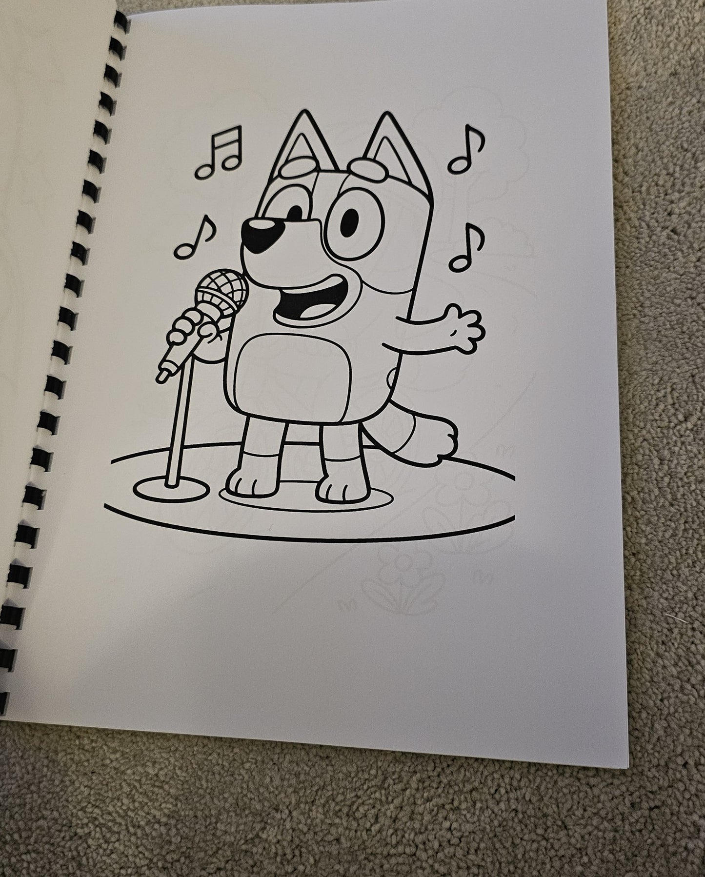 Bluey Colouring Book