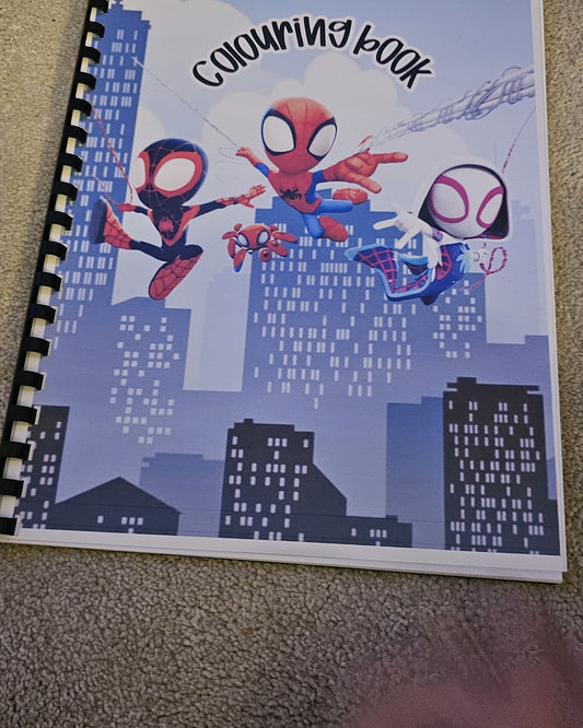 Spiderman Colouring Book