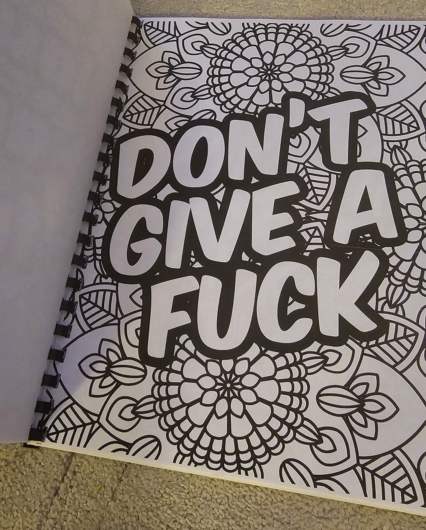 Swearing Colouring Book
