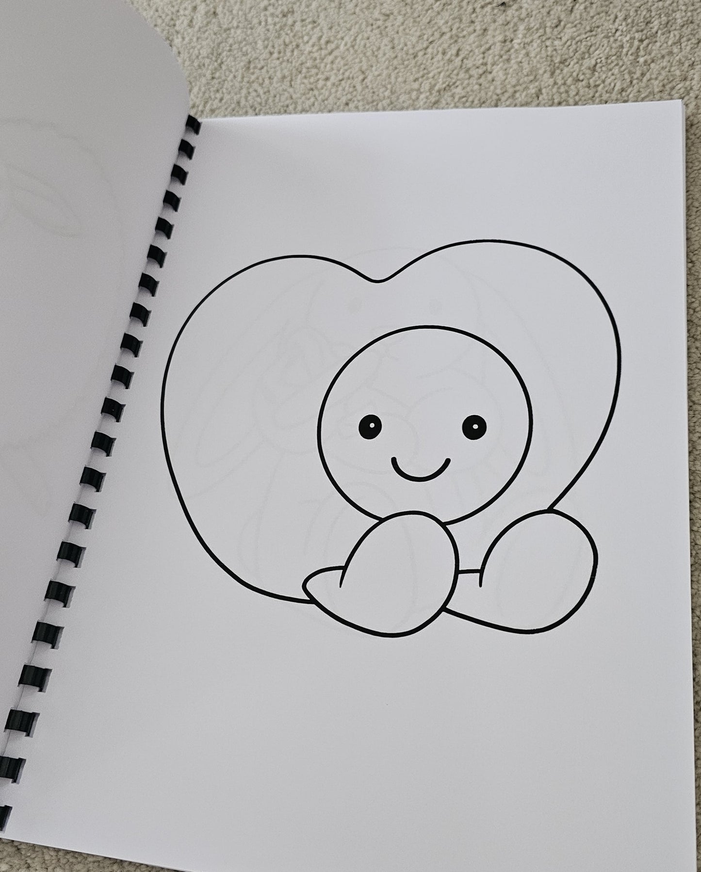 Love Bug Valentines Jellycat Colouring Book