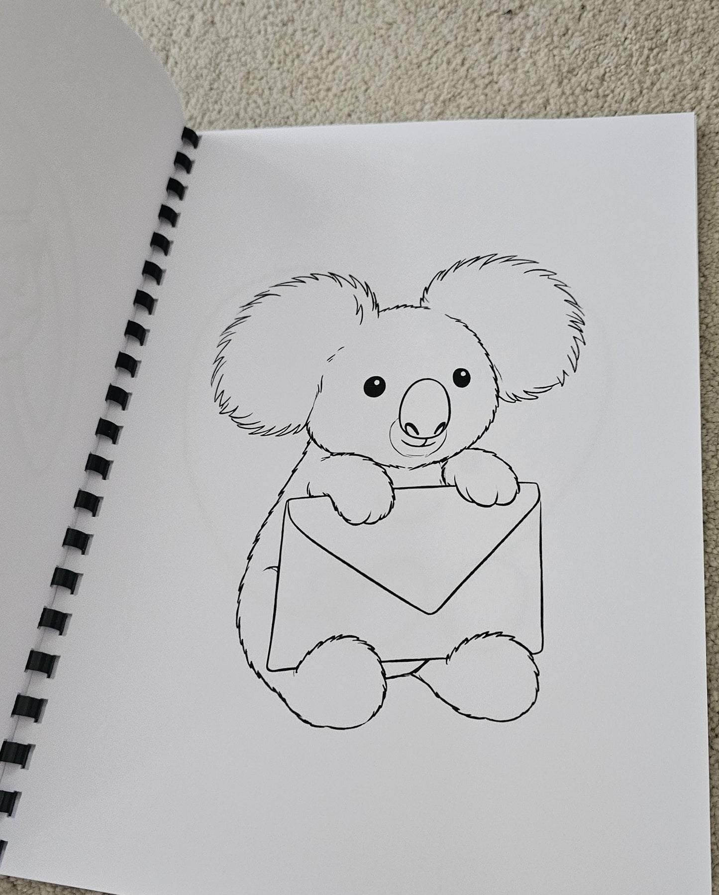 Love Bug Valentines Jellycat Colouring Book