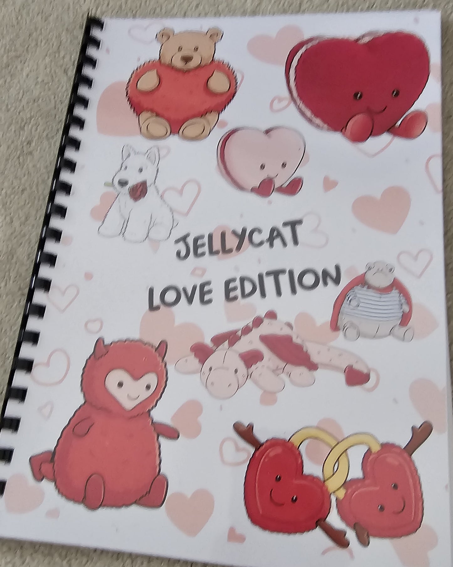 Love Bug Valentines Jellycat Colouring Book