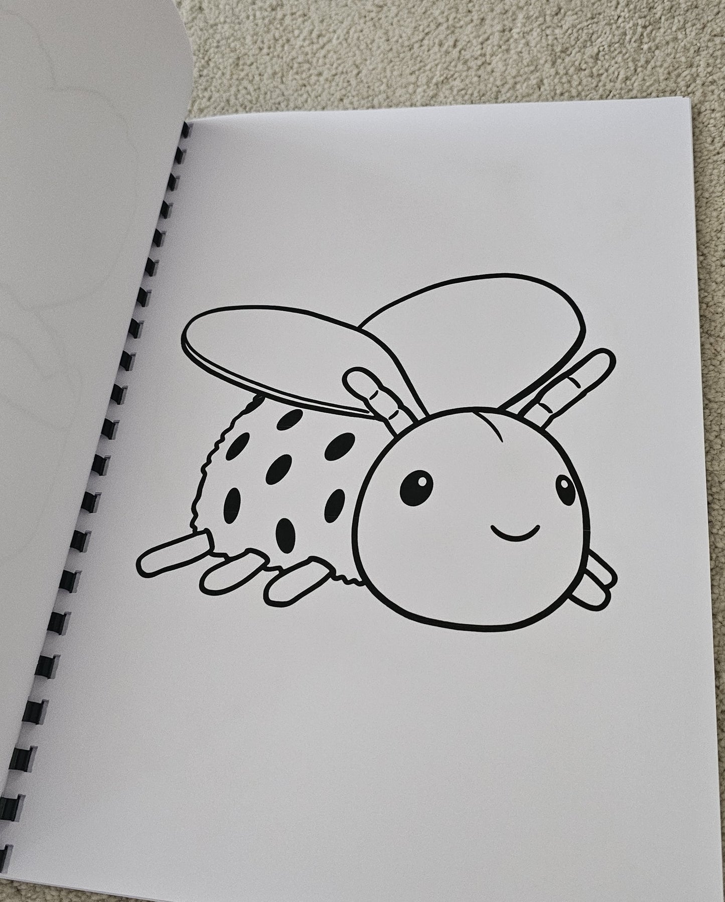 Love Bug Valentines Jellycat Colouring Book