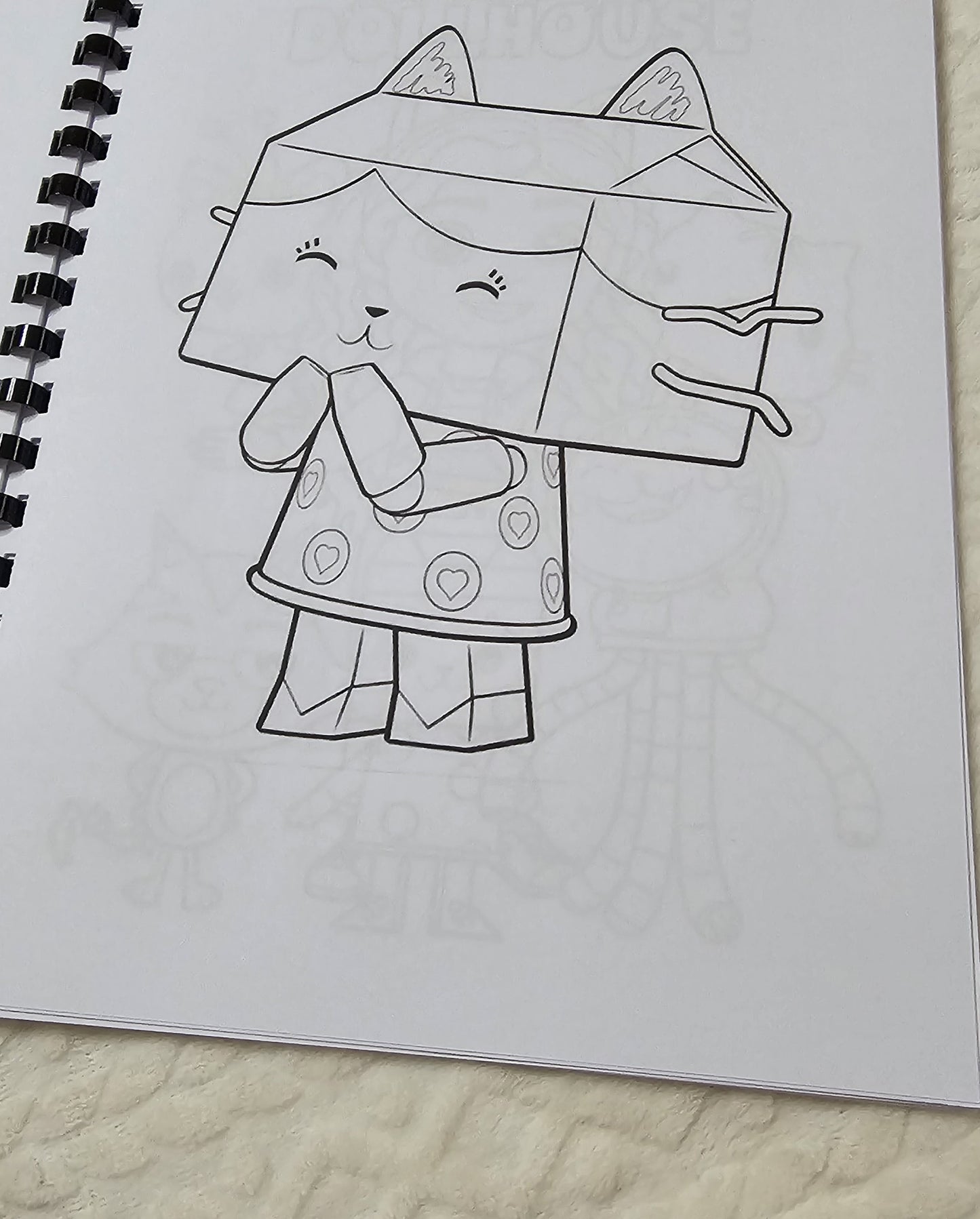 Gabbys Dollshouse Colouring Book