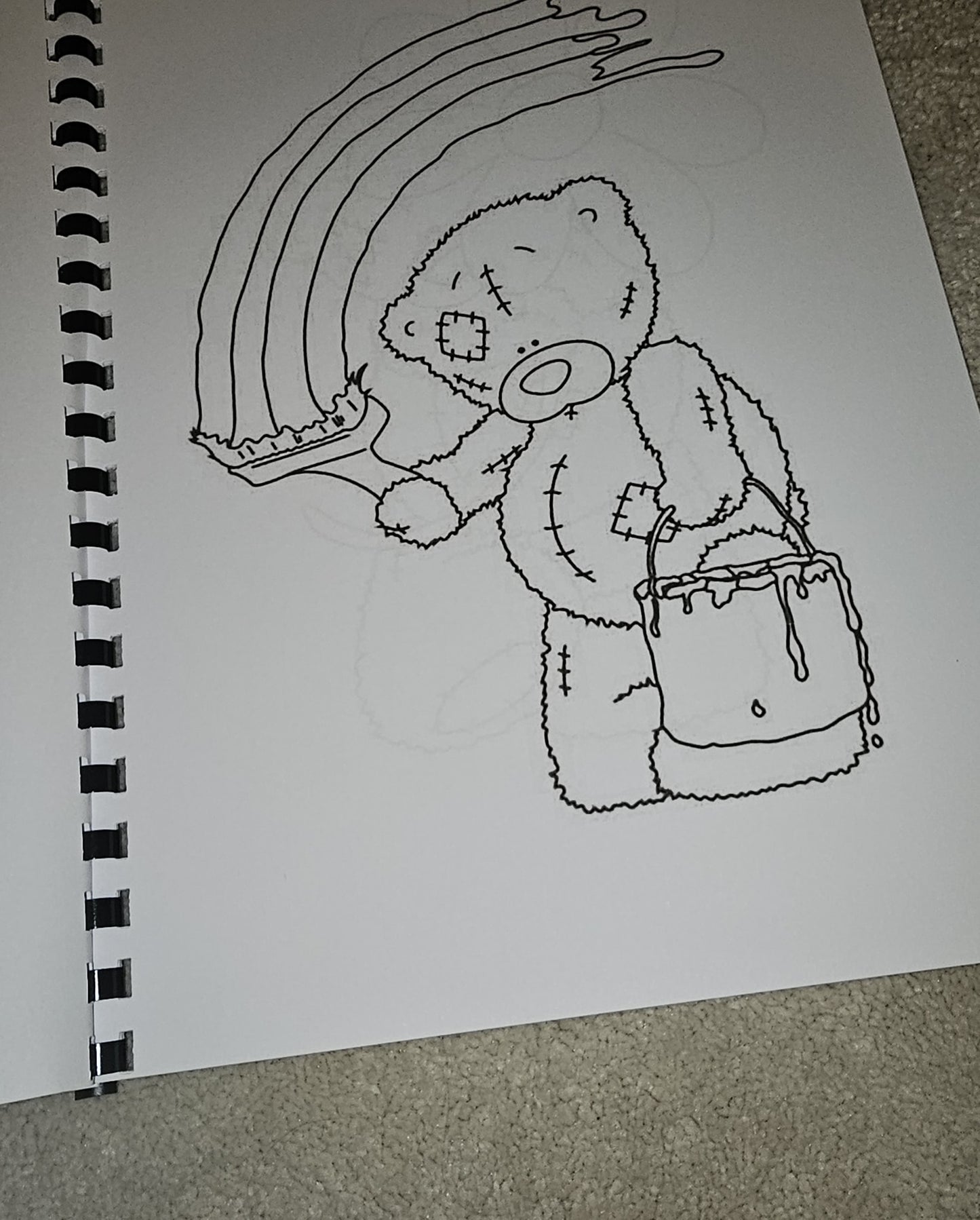 Tatty Teddy Colouring Book