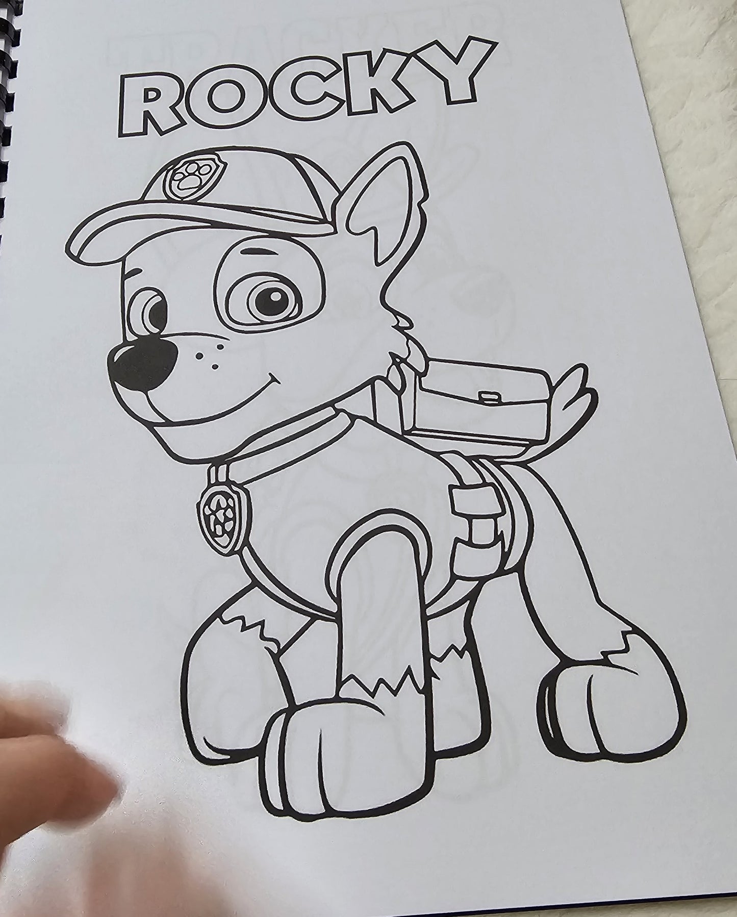 Paw Patrol Colouring Book