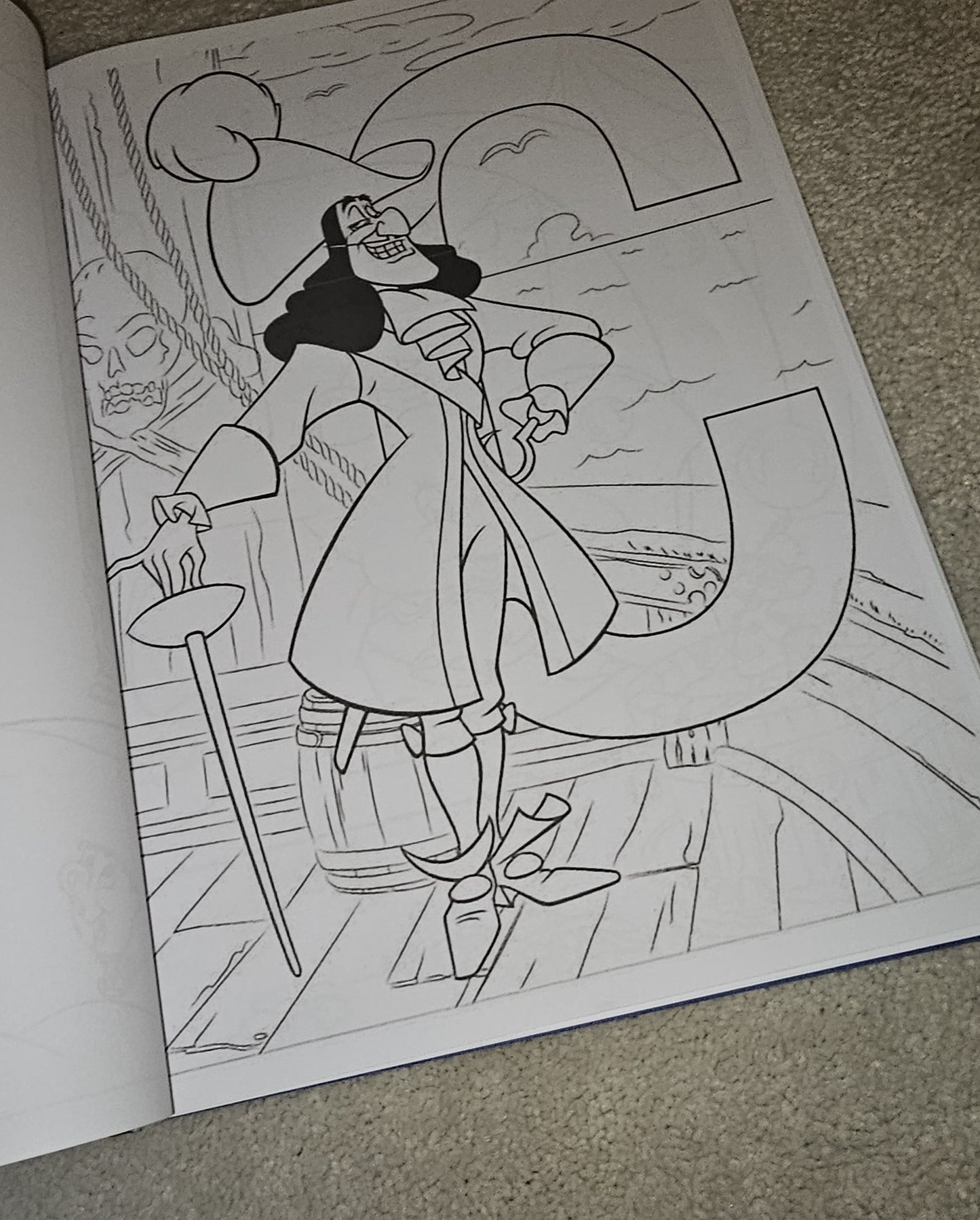 Disney Alphabet Colouring Book