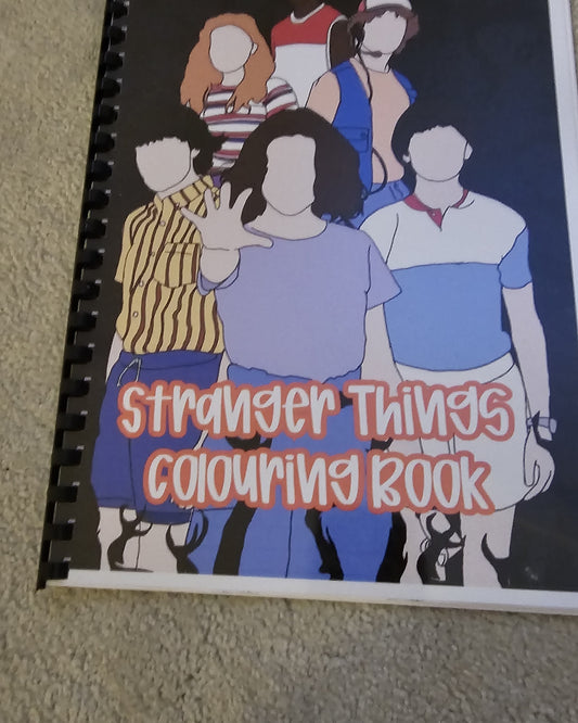 Stranger Things Colouring Book