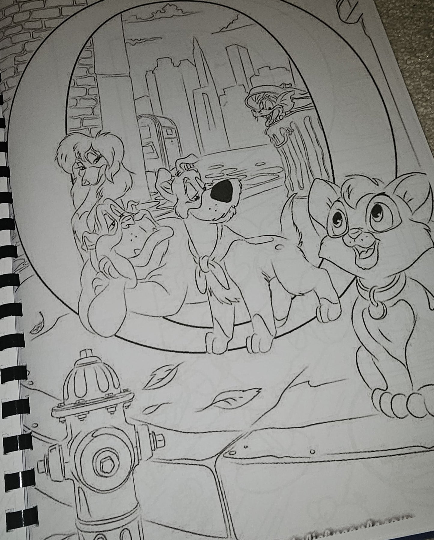 Disney Alphabet Colouring Book