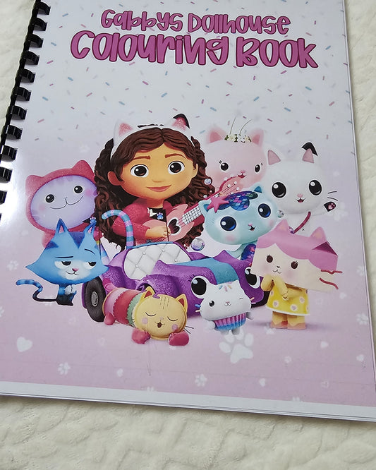 Gabbys Dollshouse Colouring Book