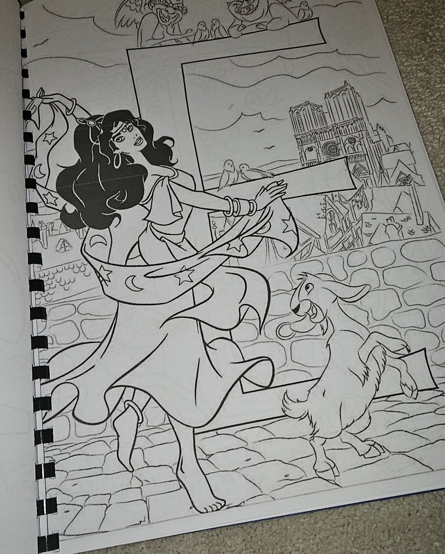 Disney Alphabet Colouring Book