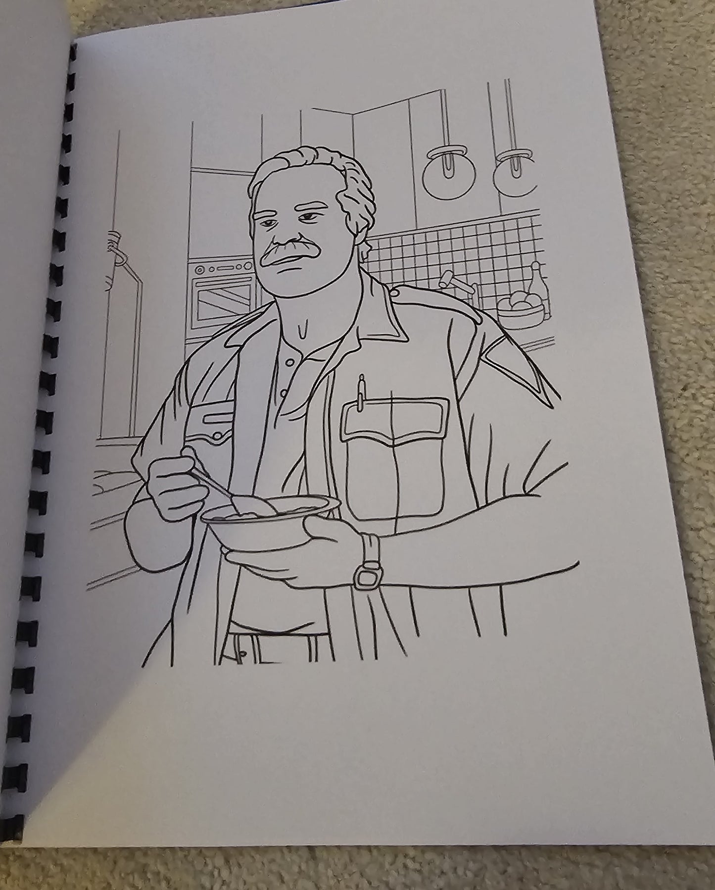 Stranger Things Colouring Book