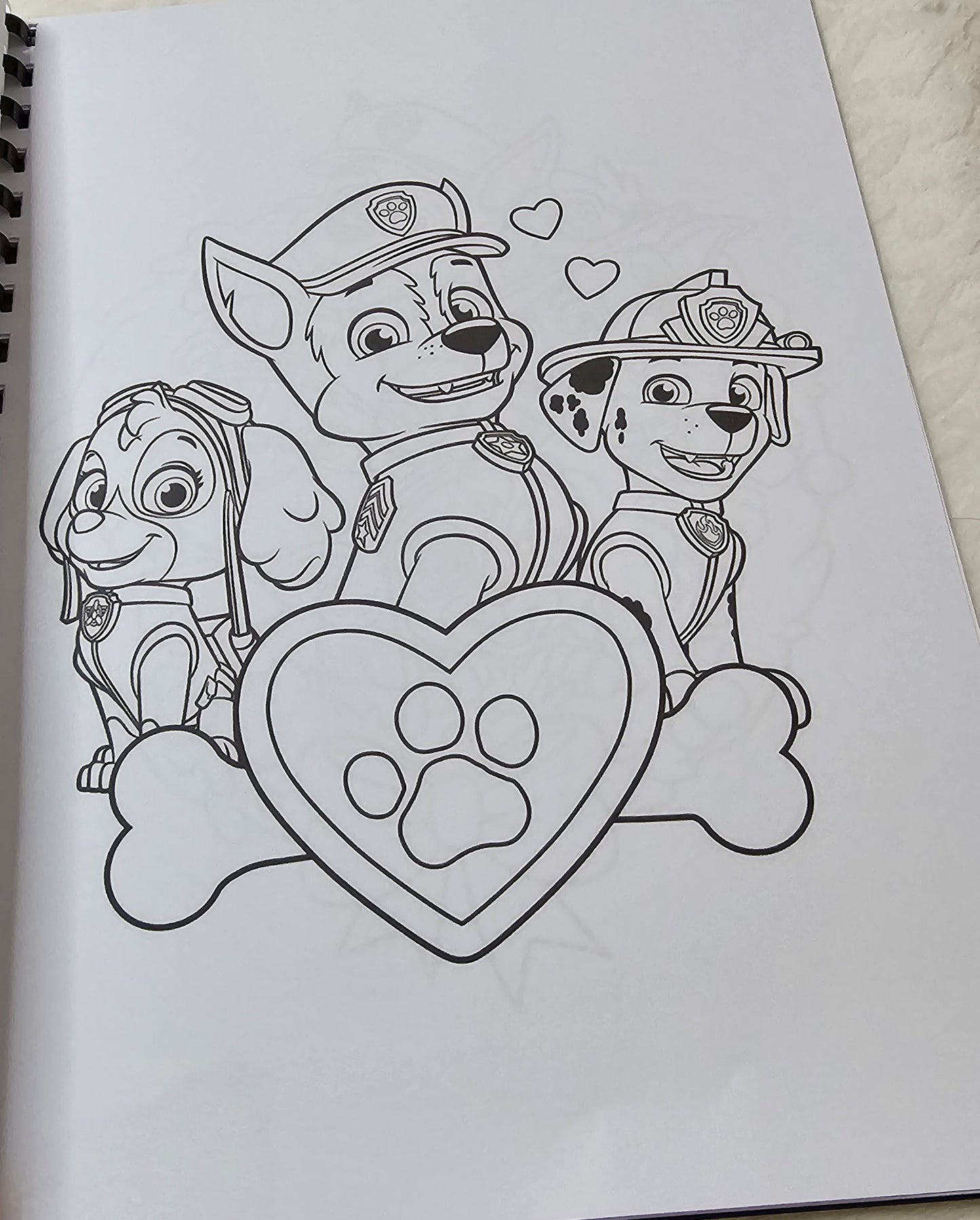 Paw Patrol Colouring Book