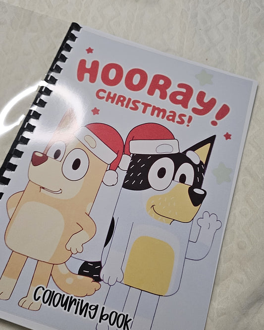Christmas Bleuy & Friends Colouring