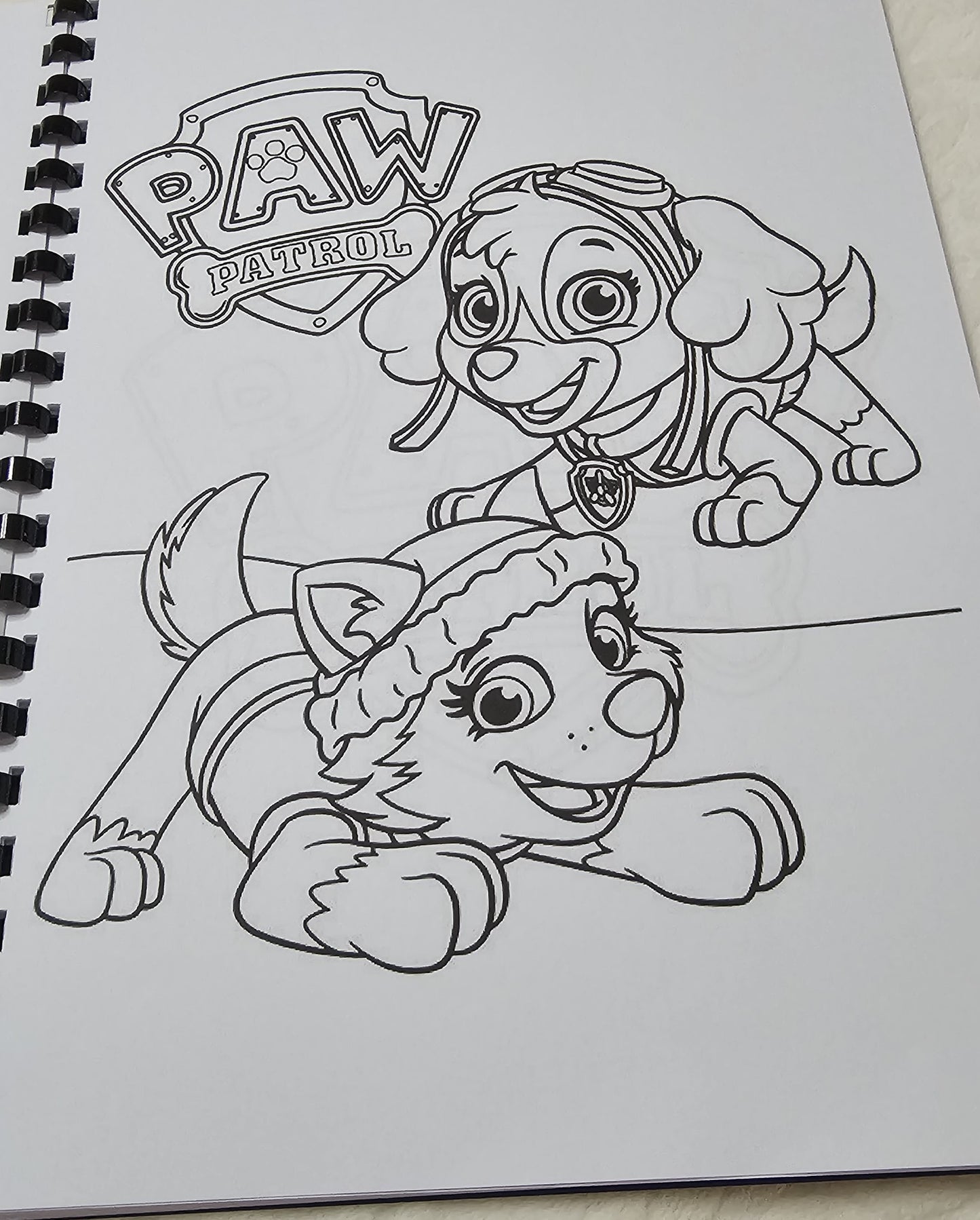 Paw Patrol Colouring Book
