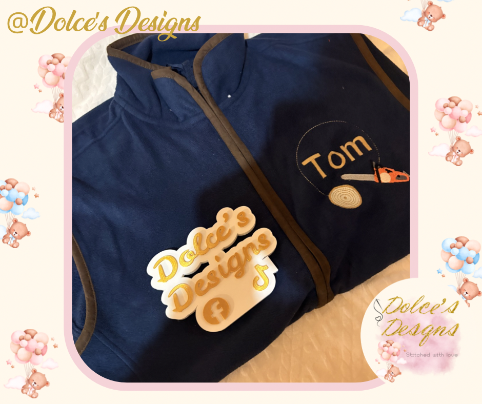 🌲 Personalised Chainsaw Body Warmer | Embroidered Tree Surgeon Gilet