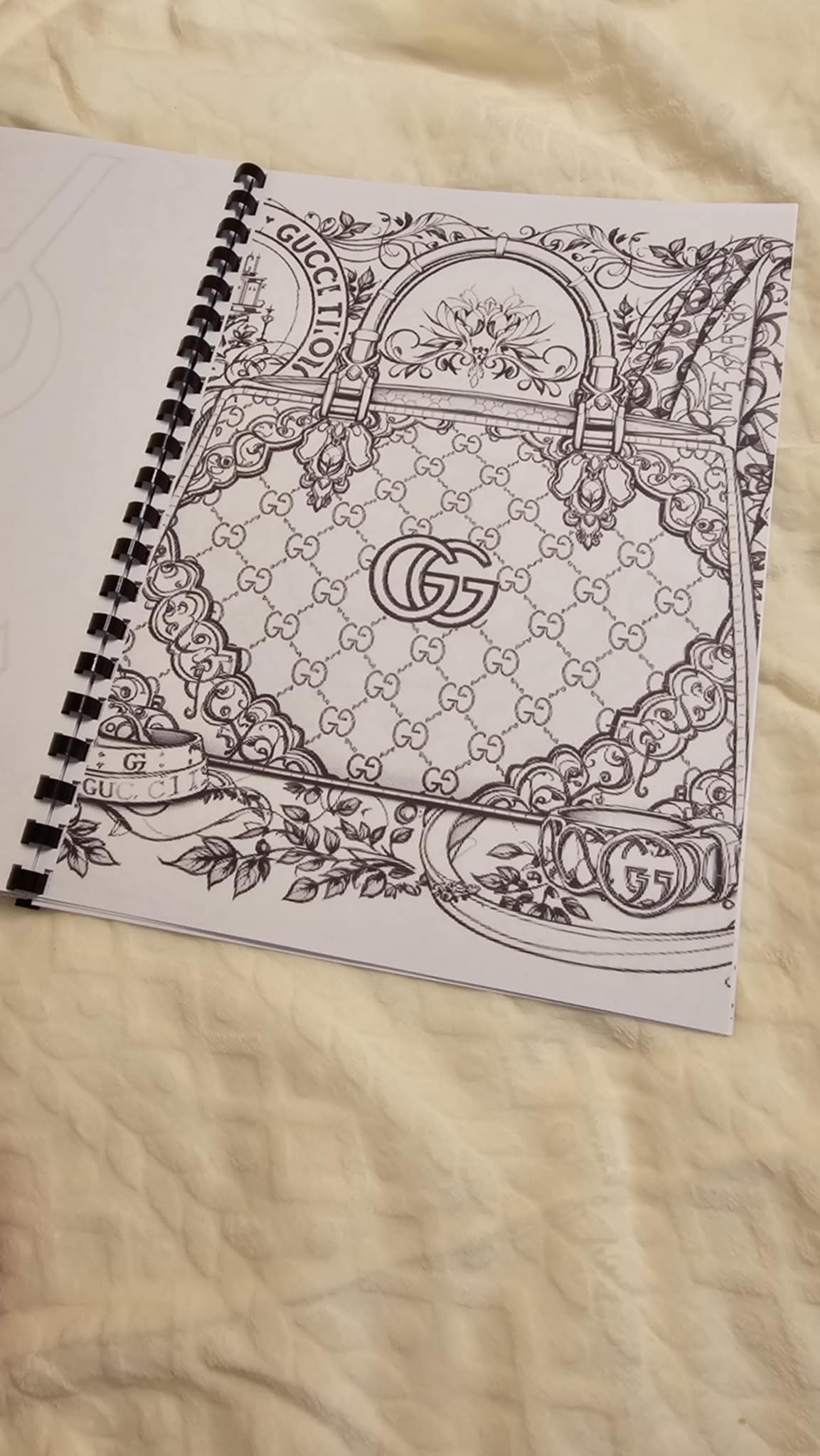 Designer Gal Colouring Book