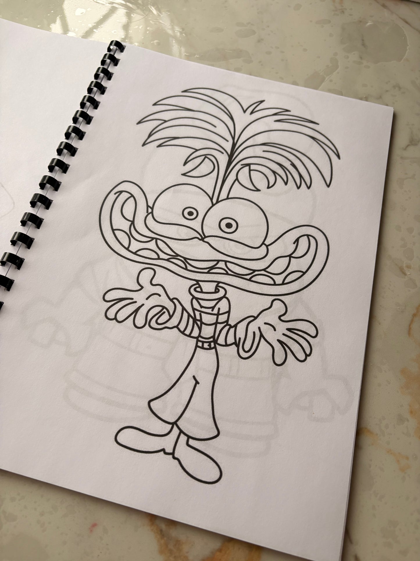 Inside Out Colouring Book