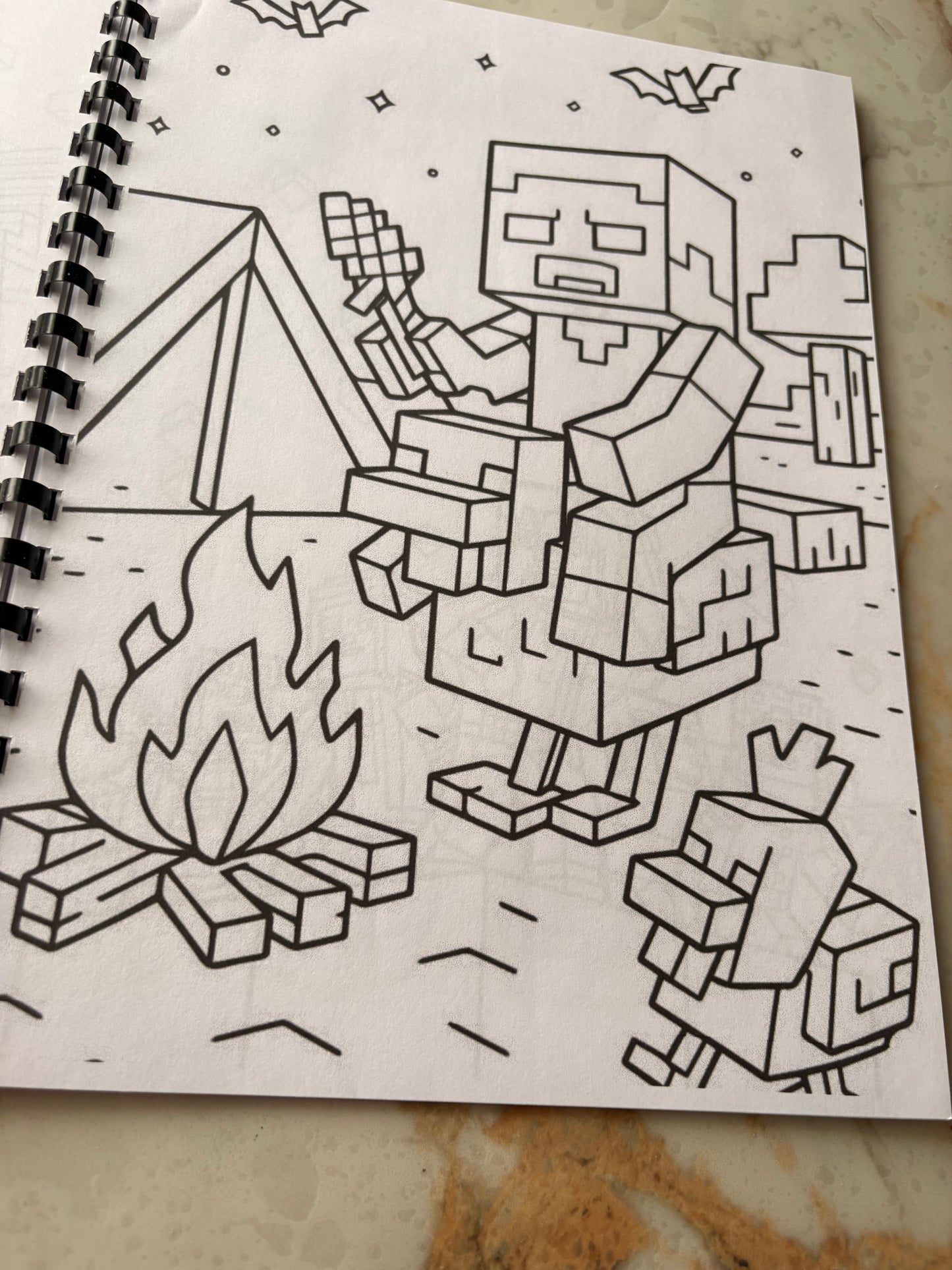 Minecraft Colouring Book