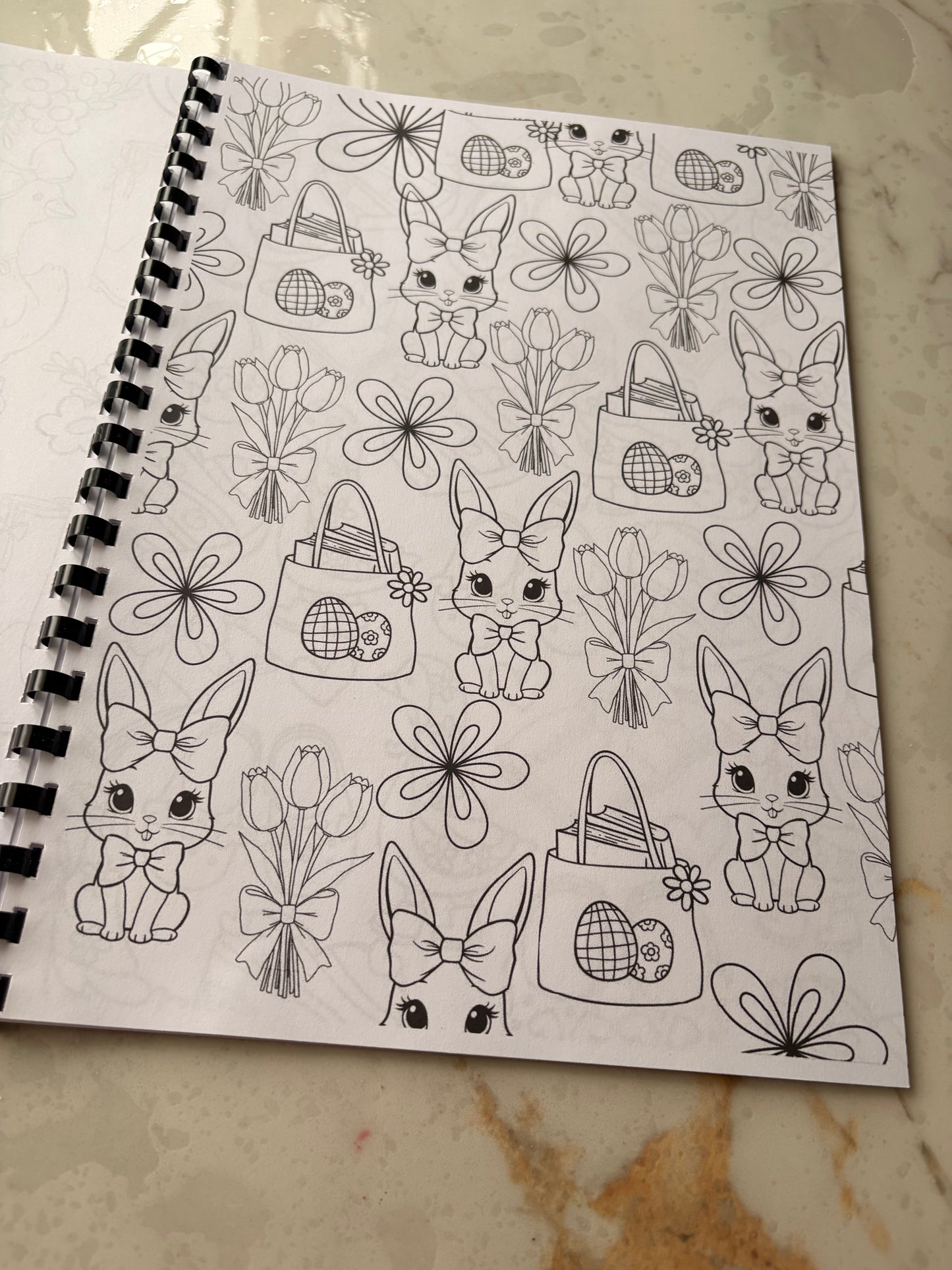 Bows & Coquette Colouring Book