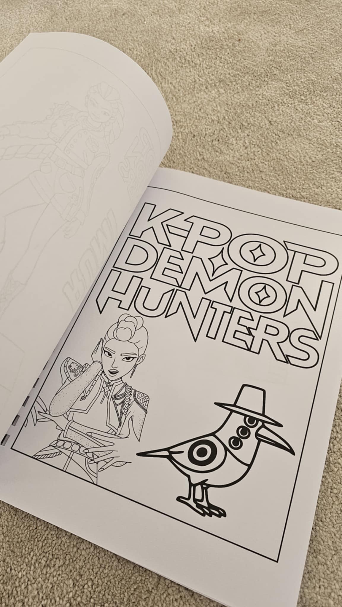 K Pop Colouring Book